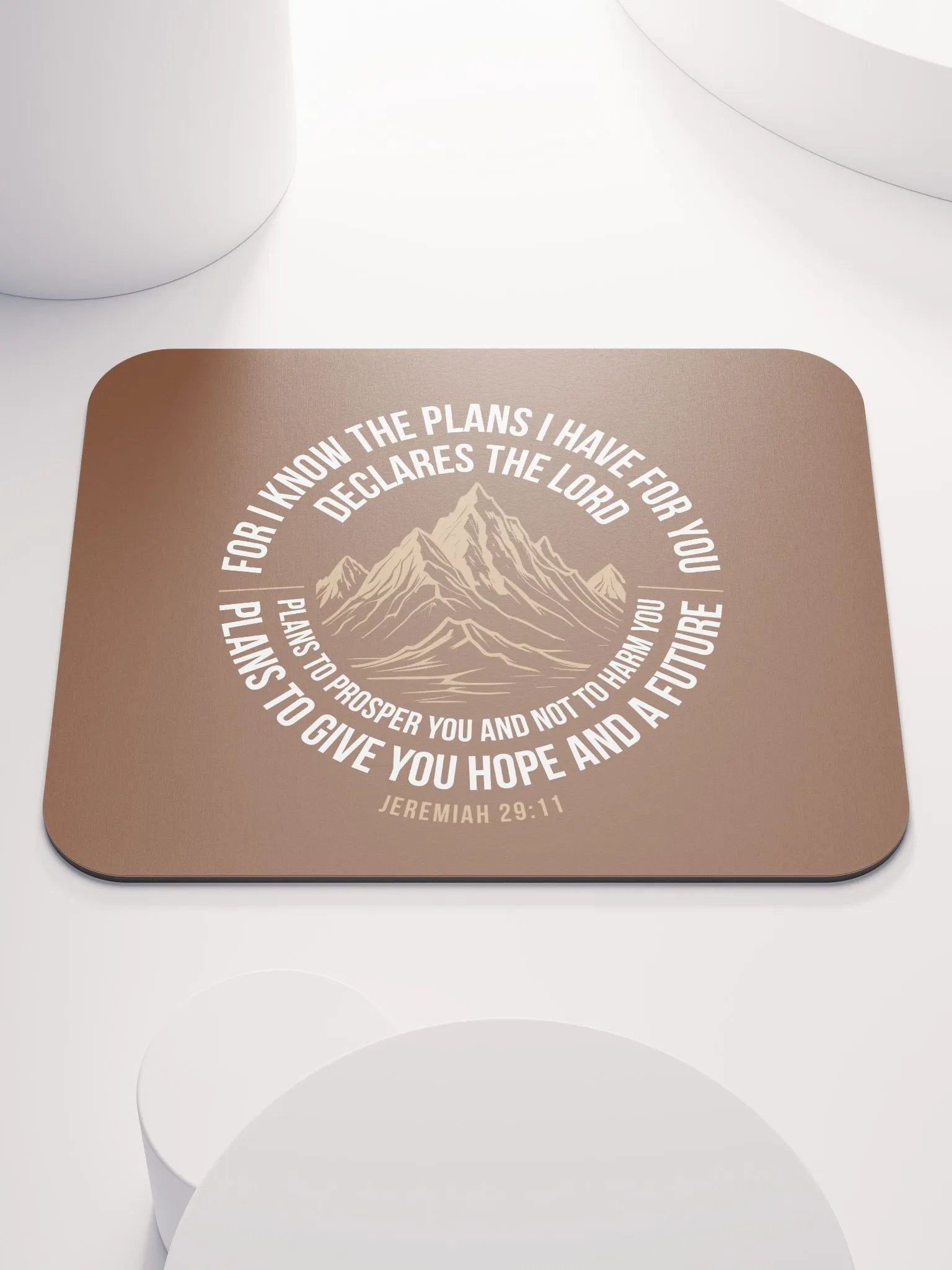 Hopeful Mountain Mouse Pad product image (1)