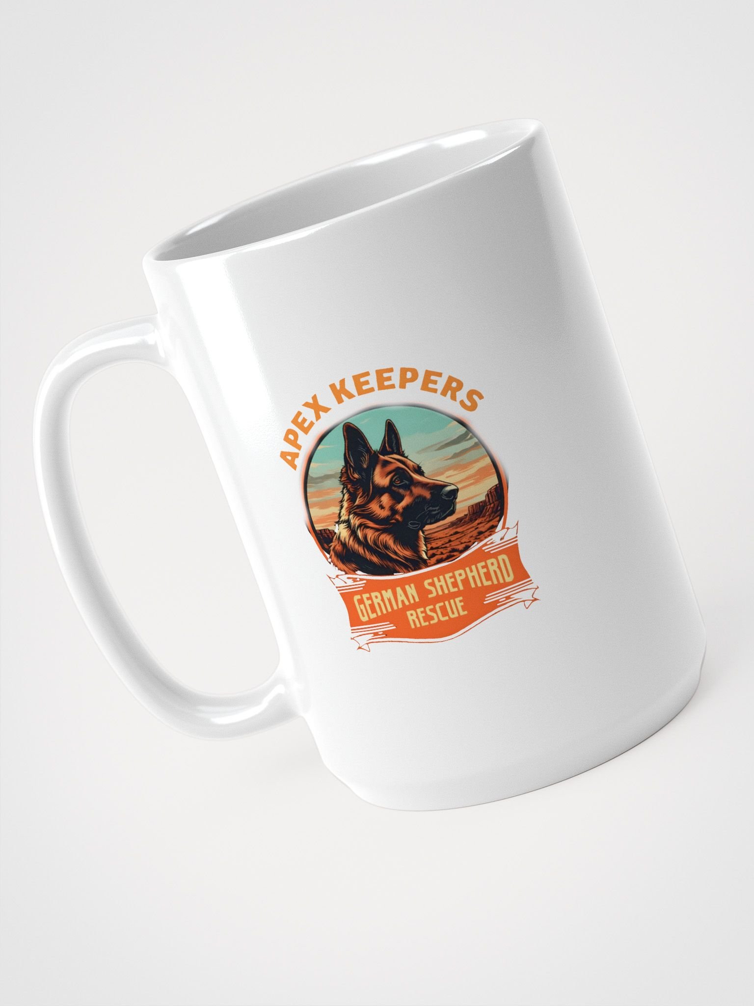 "The Sentinel" German Shepherd Rescue Mug product image (4)