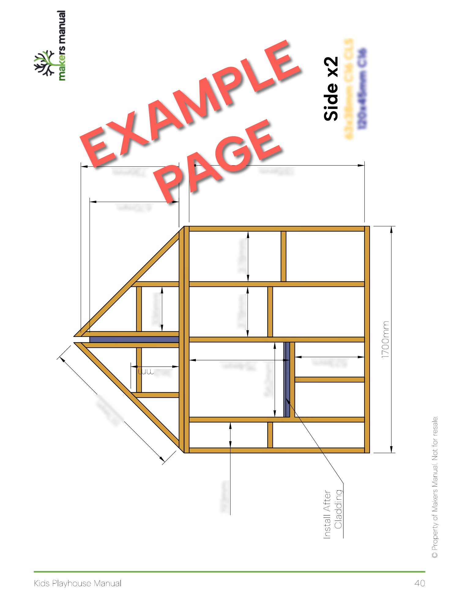 Kids Playhouse | Digital Plans product image (8)