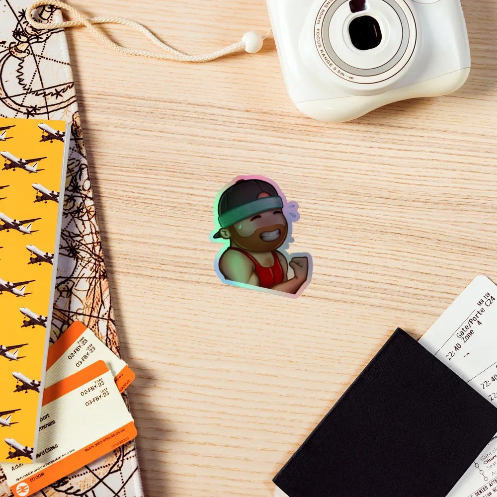 Sticker | HuugeWarmUp (Holo) | Texas 2024 product image (6)