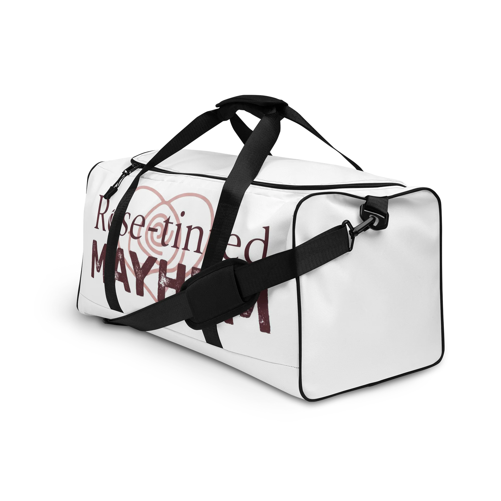 Rose-Tinted Spiral Heart Duffle Bag product image (3)