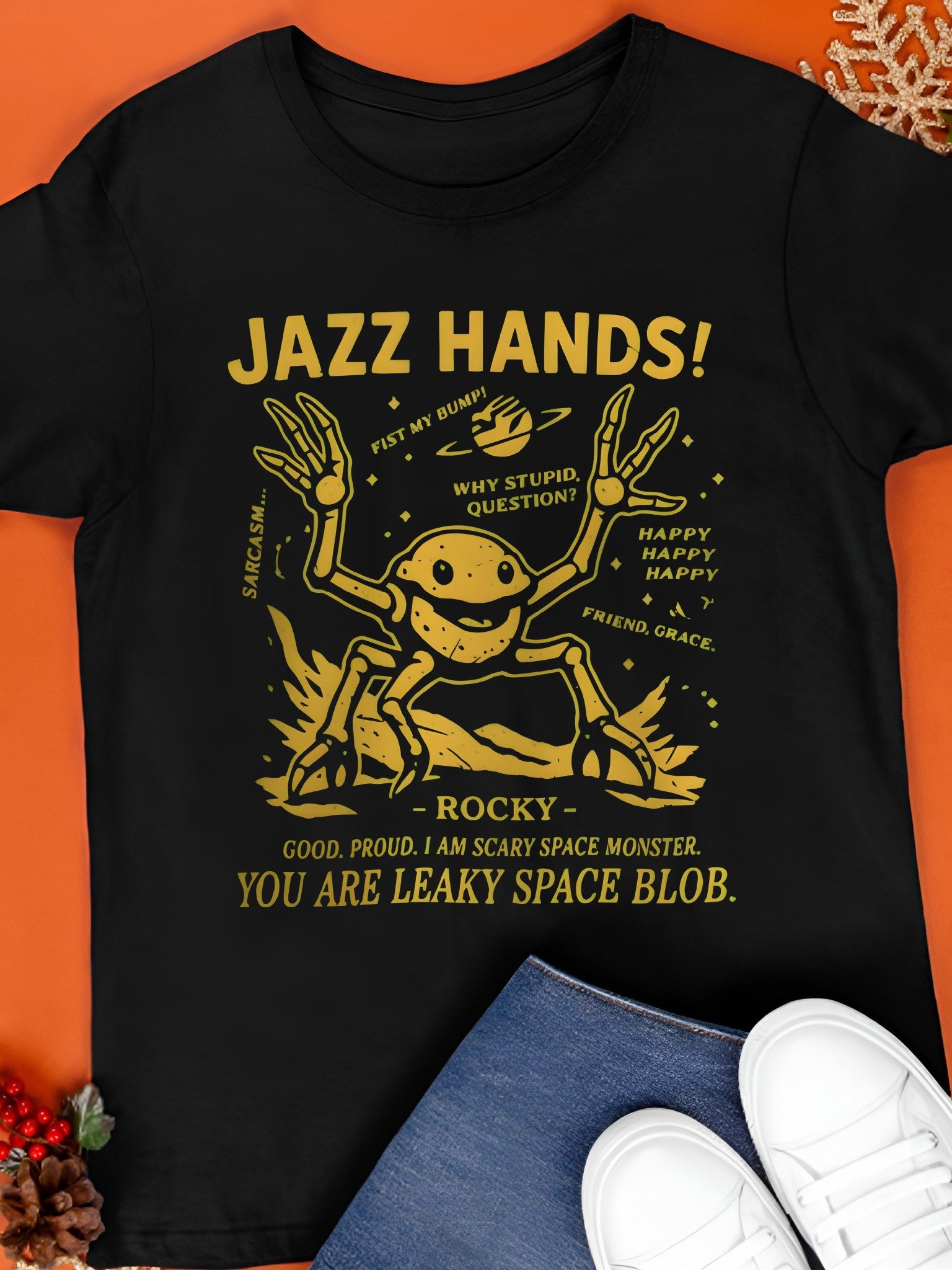 Project Hail Mary Jazz Hands Shirt product image (1)