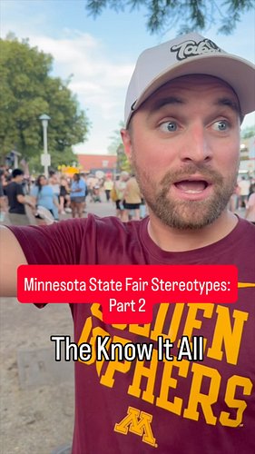 Minnesota State Fair Stereotypes - Part 2...

#minnesotastatefair #minnesota #minnesotan