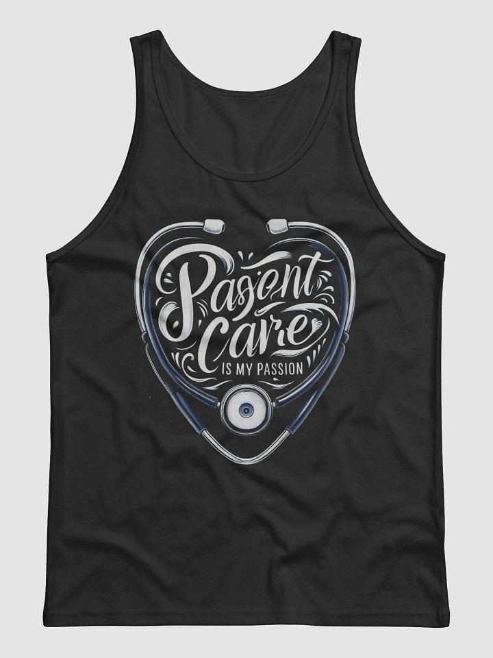 Passion for Patient Care Heart Stethoscope Tank product image (5)