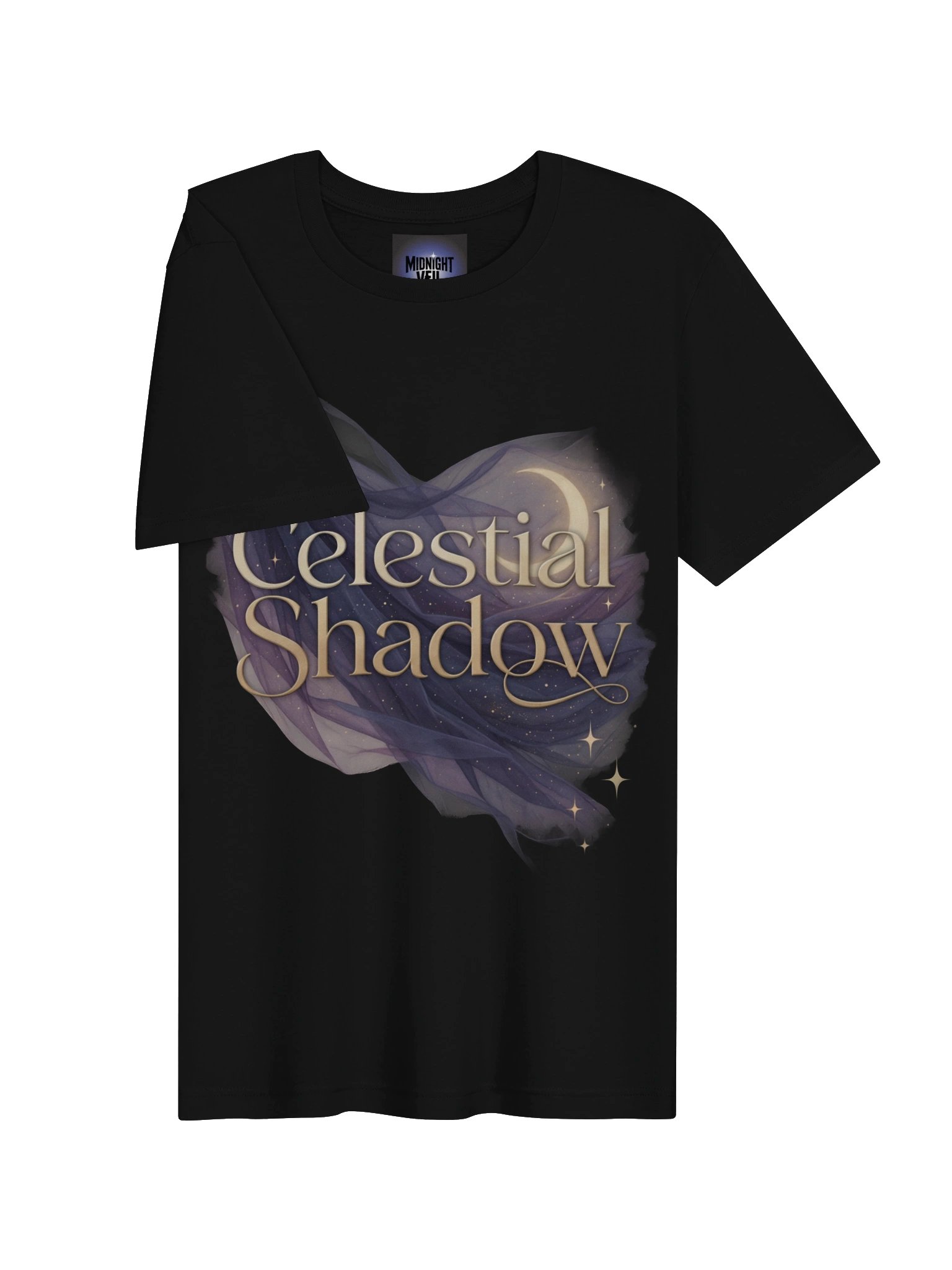 Midnight Veil Celestial Shadow T-Shirt product image (30)