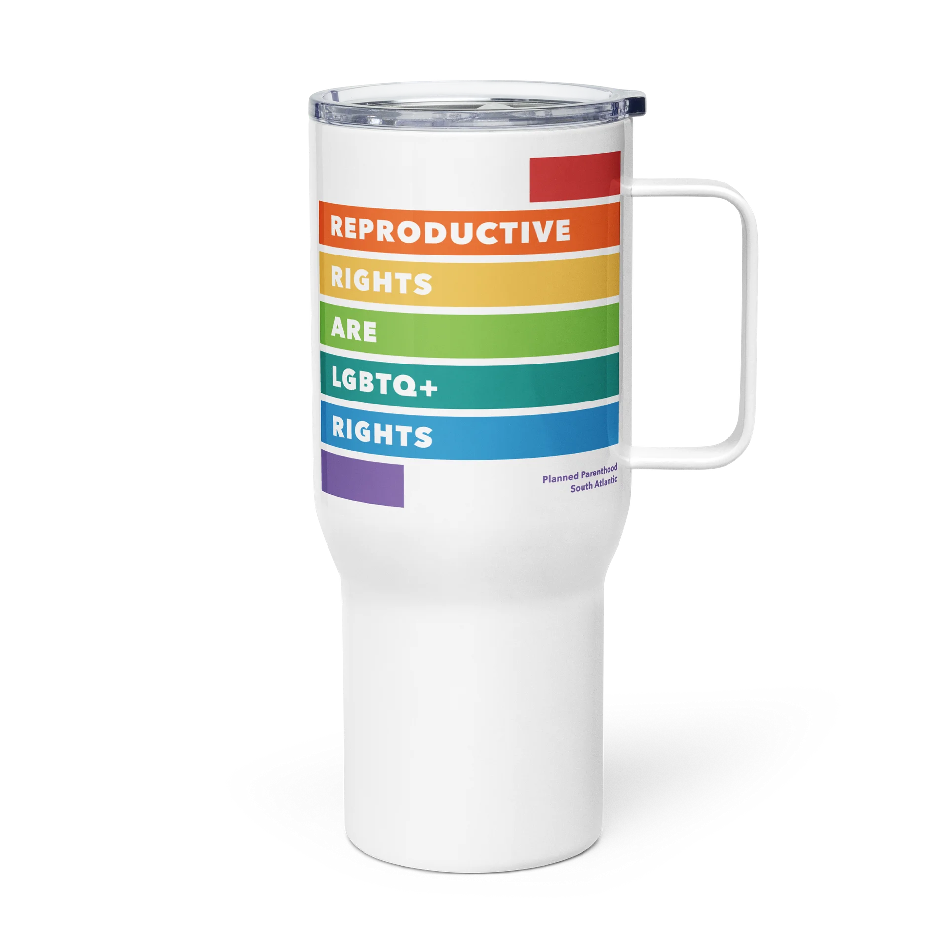 Reproductive Rights are LGBTQ+ Rights Travel Mug product image (1)