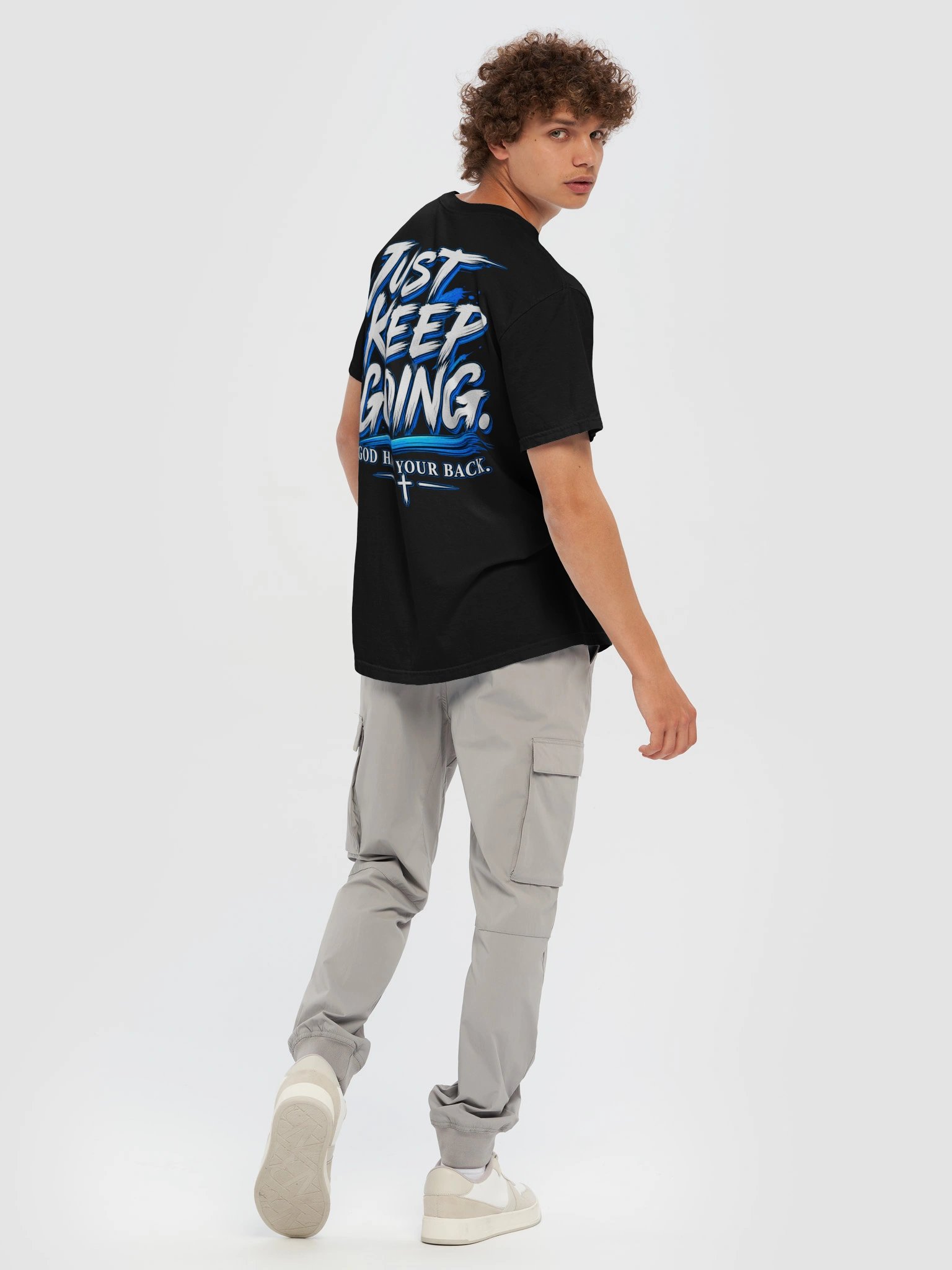 Just Keep Going — God Has Your Back Tee product image (12)