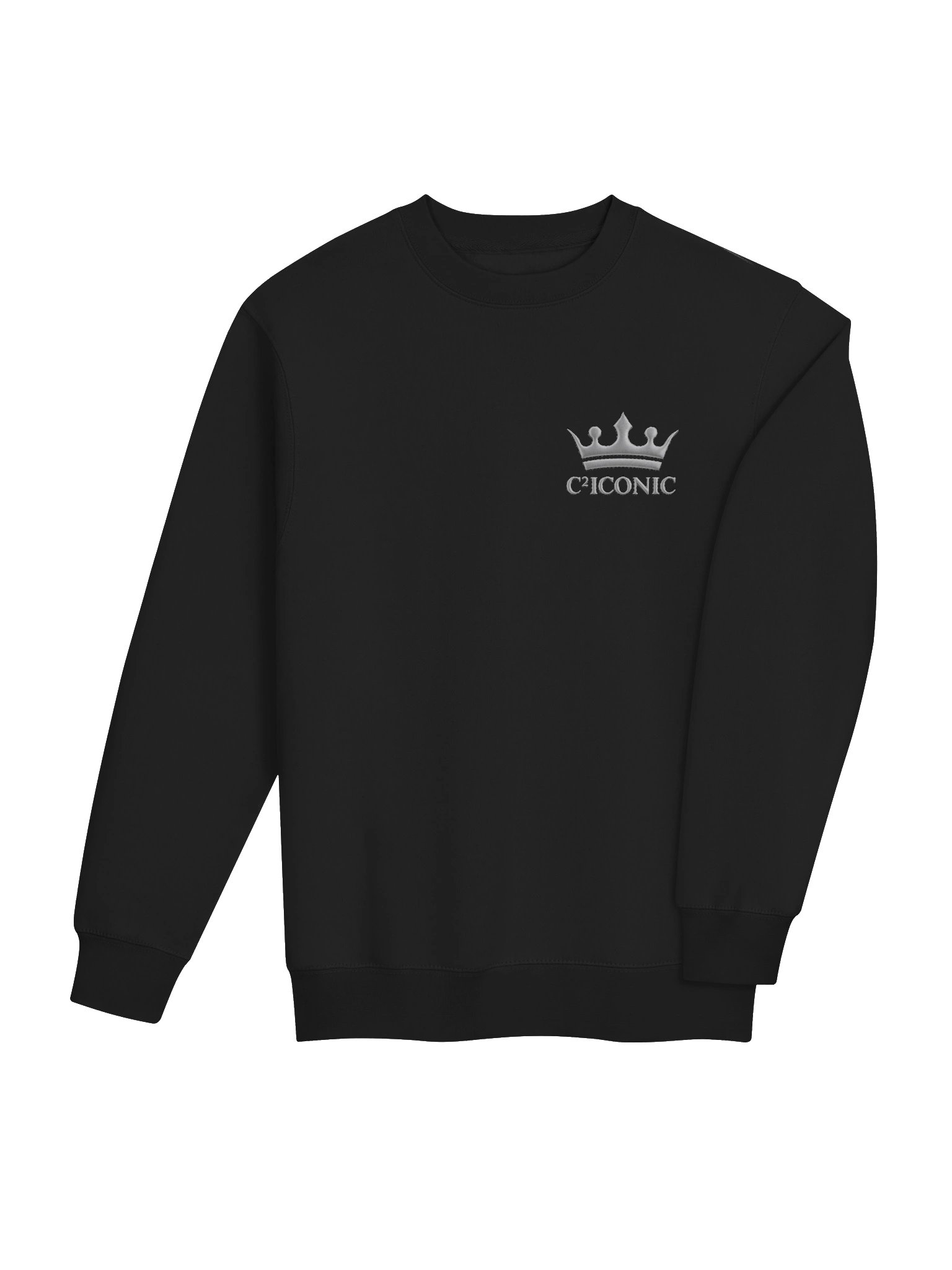 C² ICONIC | Silver Signature Logo Crewneck product image (4)