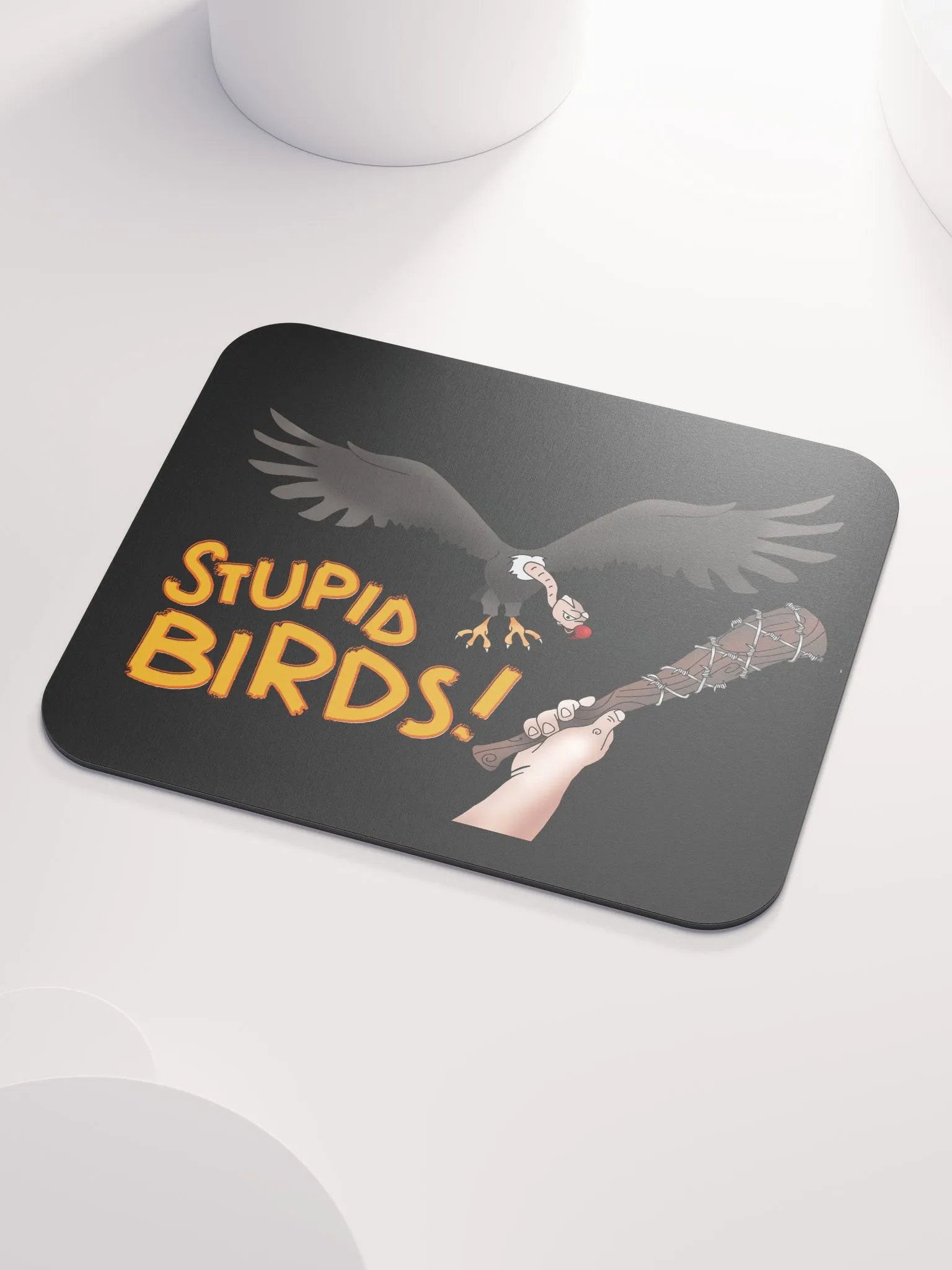 Stupid Birds Mouse Pad product image (3)