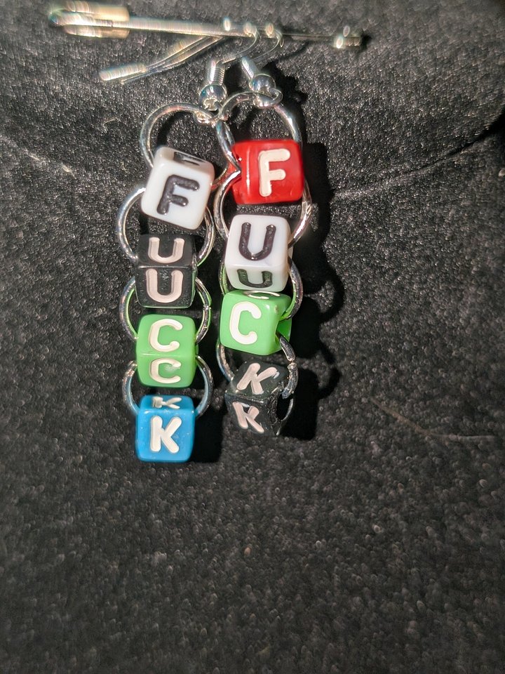 **FU*K** Earrings! product image (1)