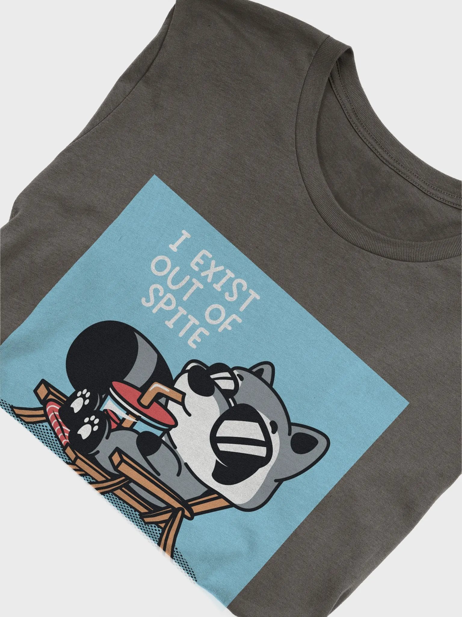 I Exist Out Of Spite Athletic Tee Members product image (5)