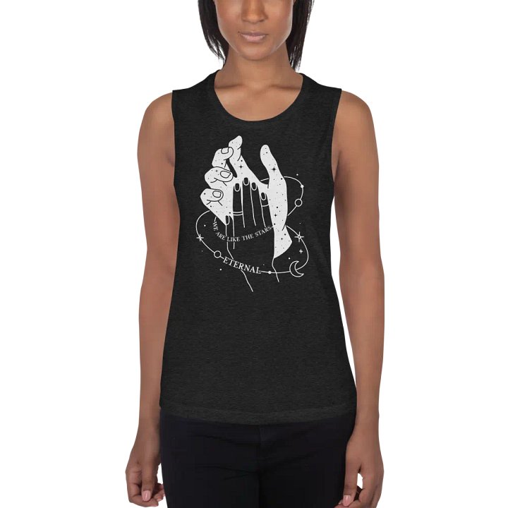 We Are Like The Stars Bella+Canvas Women's Flowy Muscle Tank product image (2)