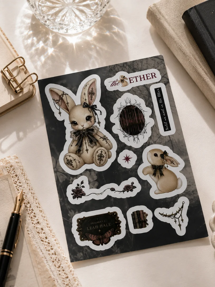Ephemera Stickers Pack | LEAH HALE product image (1)
