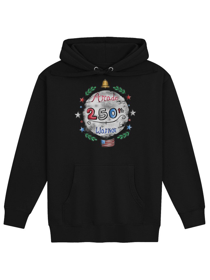 Arcade Warrior America 250 Unisex Hoodie product image (5)