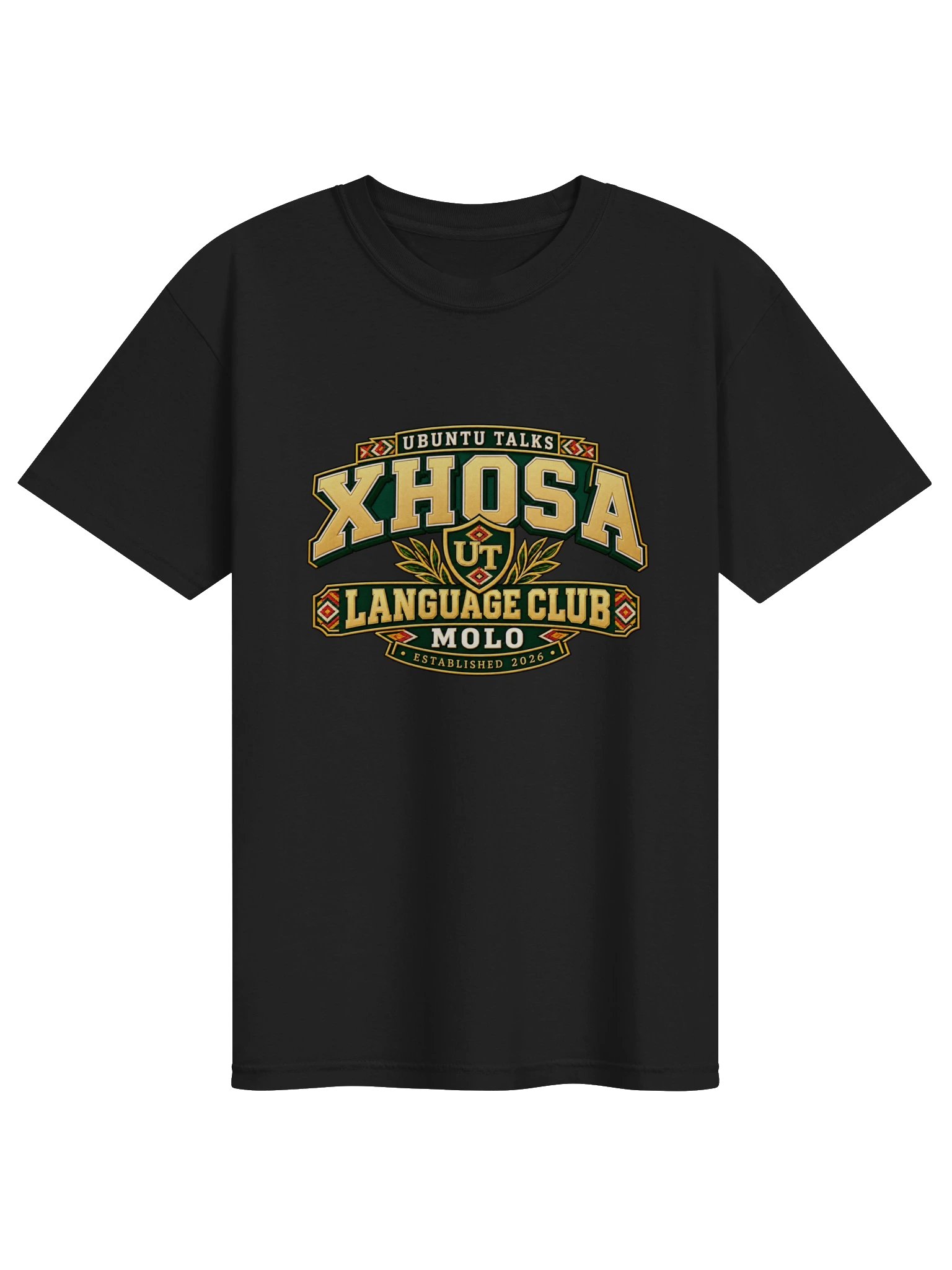Ubuntu Talks Language Club — MOLO | Xhosa Heavyweight Tee product image (1)