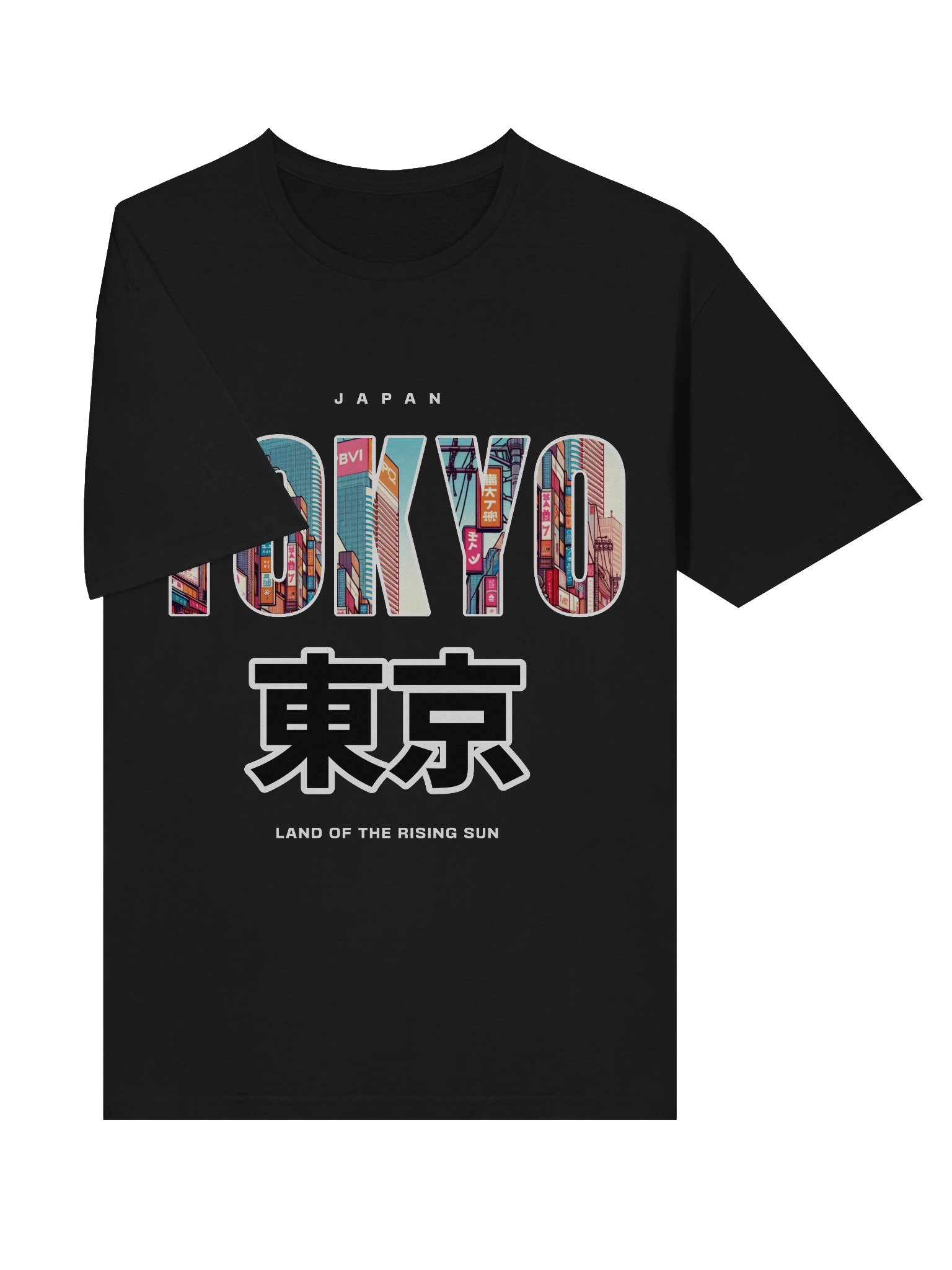 Tokyo Land of the Rising Sun T-Shirt - Gildan Softstyle product image (3)