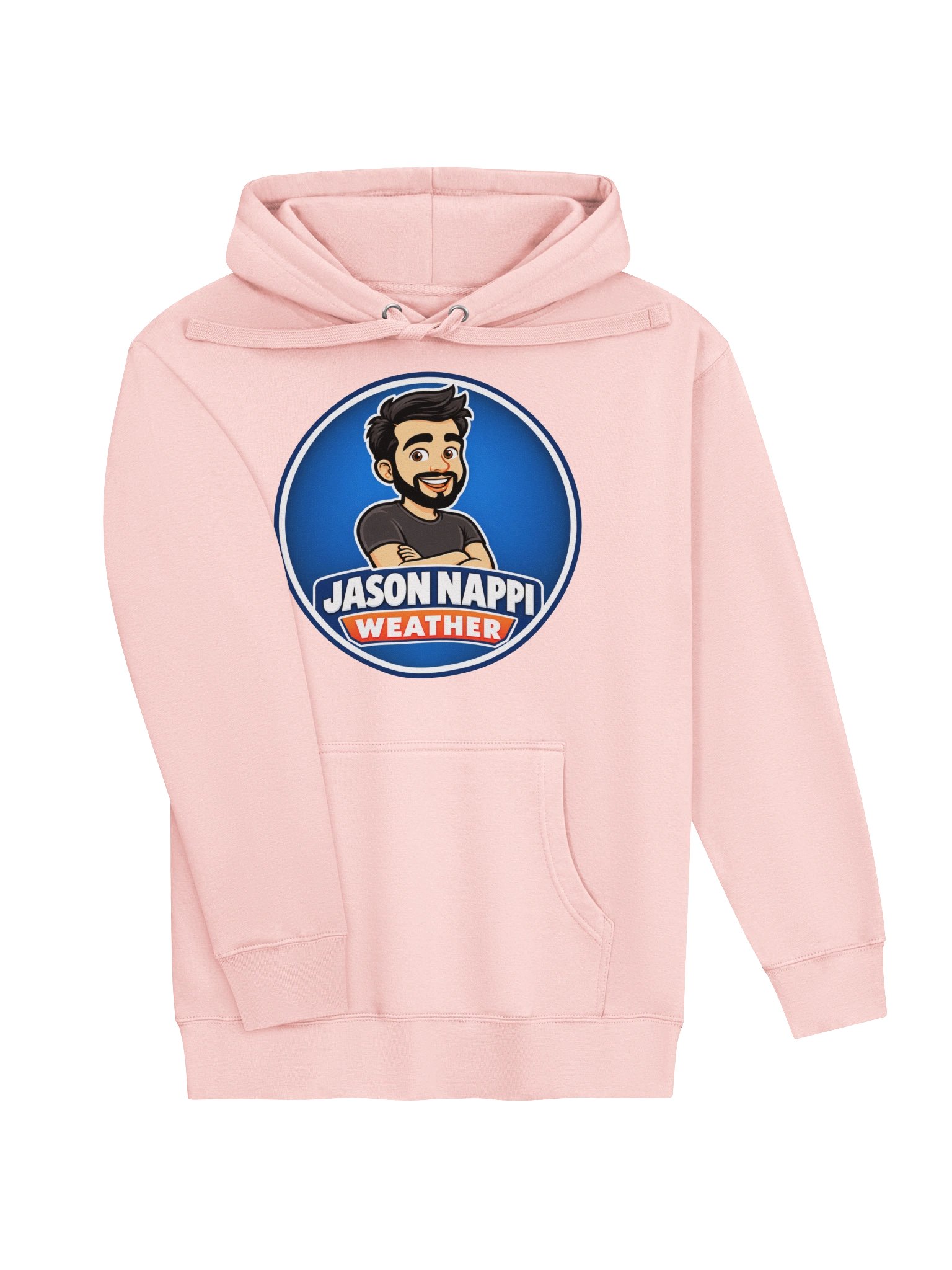 Jason Nappi Weather Signature Logo Hoodie Pink product image (3)