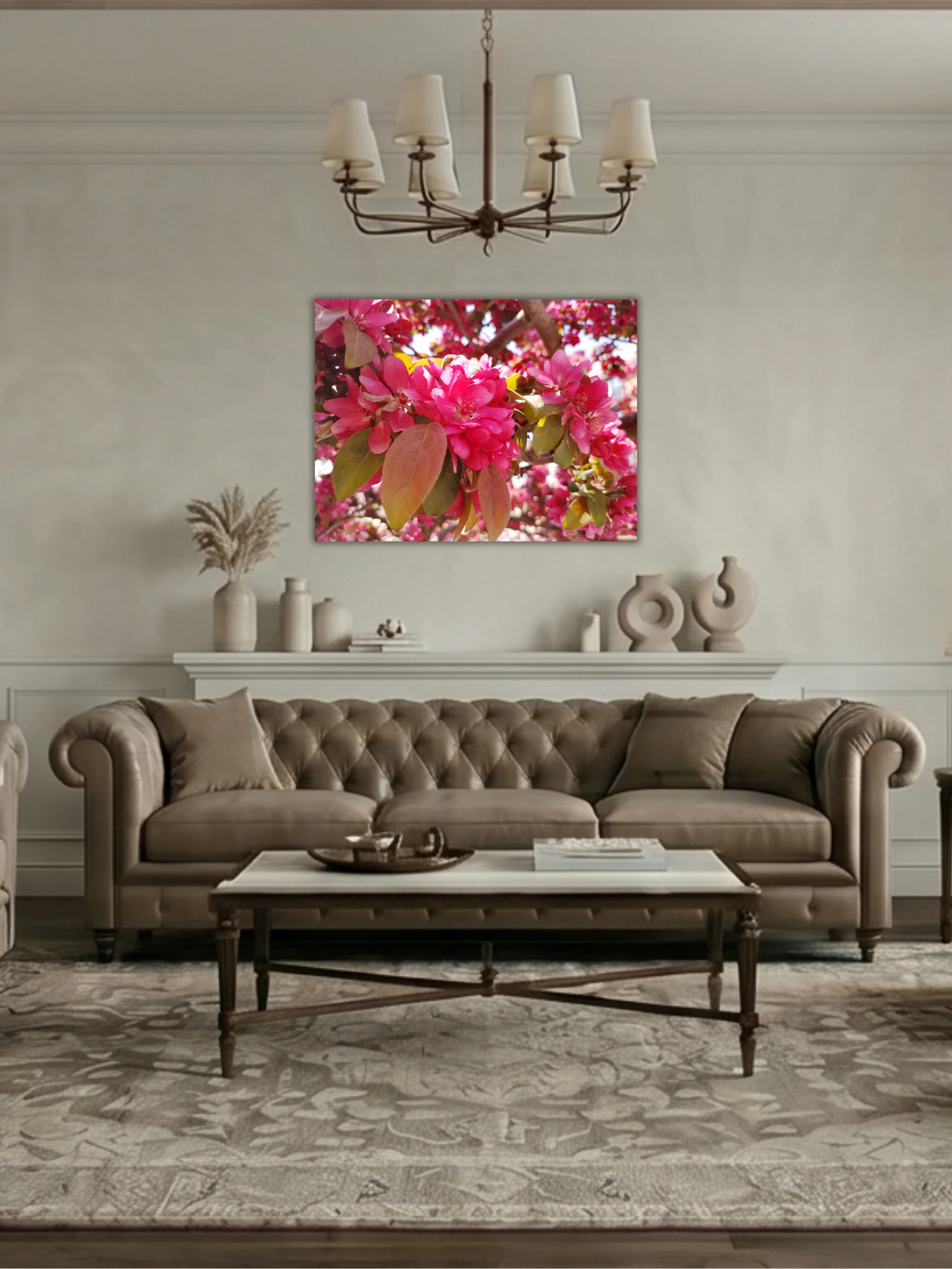 Ethereal Magenta Spring Blossoms – Canvas Fine Art product image (4)
