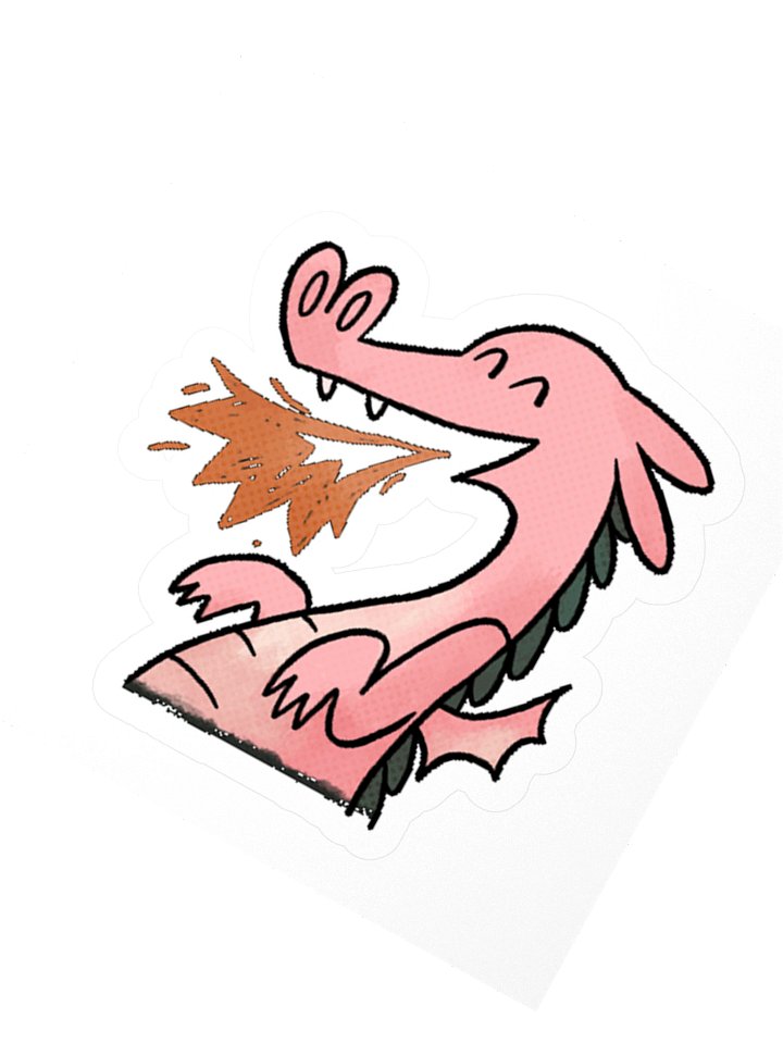Dragon sticker product image (2)