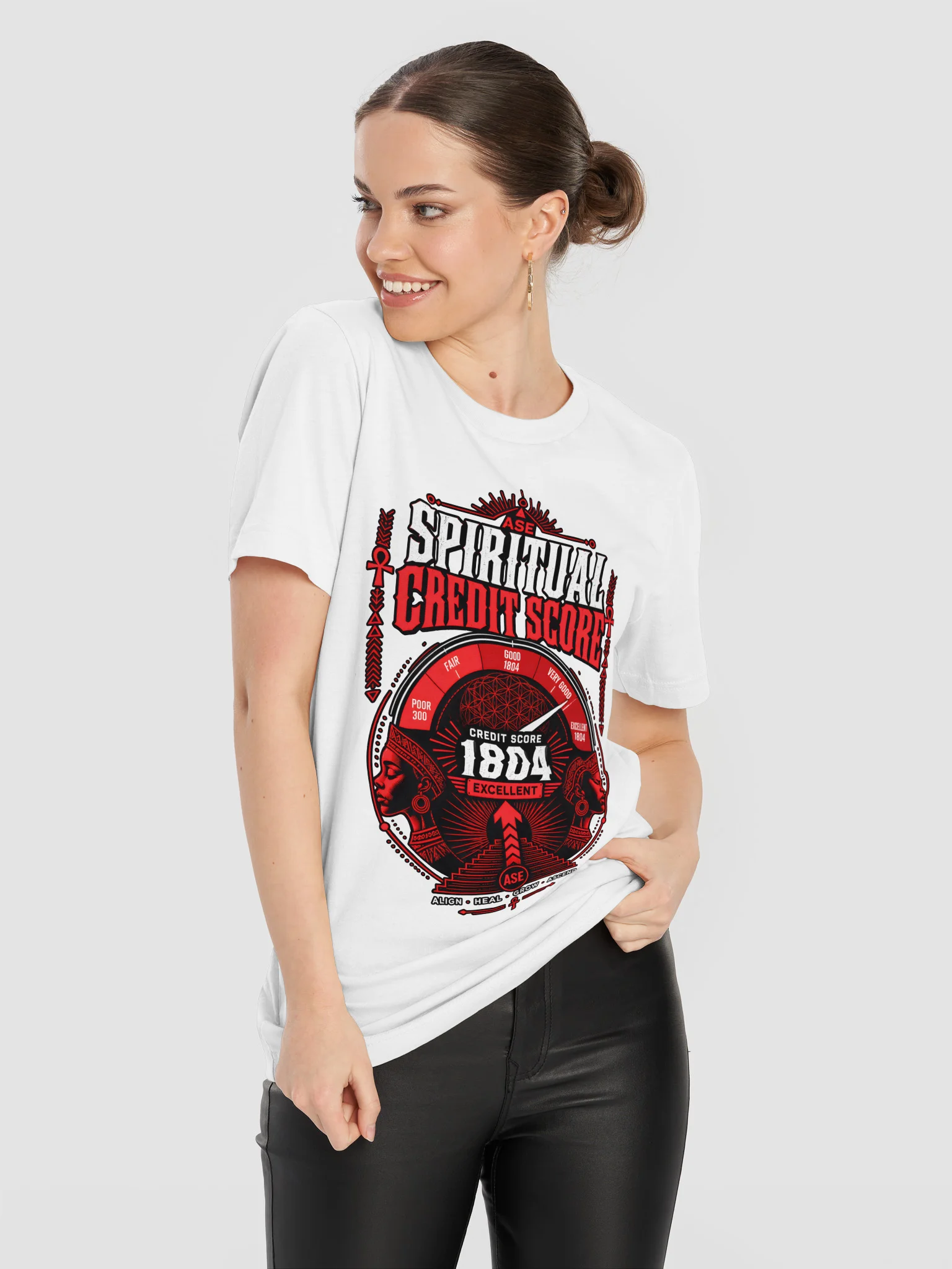 Women's Spiritual Credit Score™ T-Shirt product image (11)