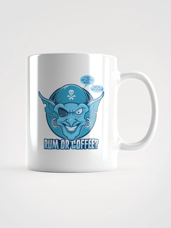 Funny College Student Coffee Mug – Retro Pirate Design product image (1)