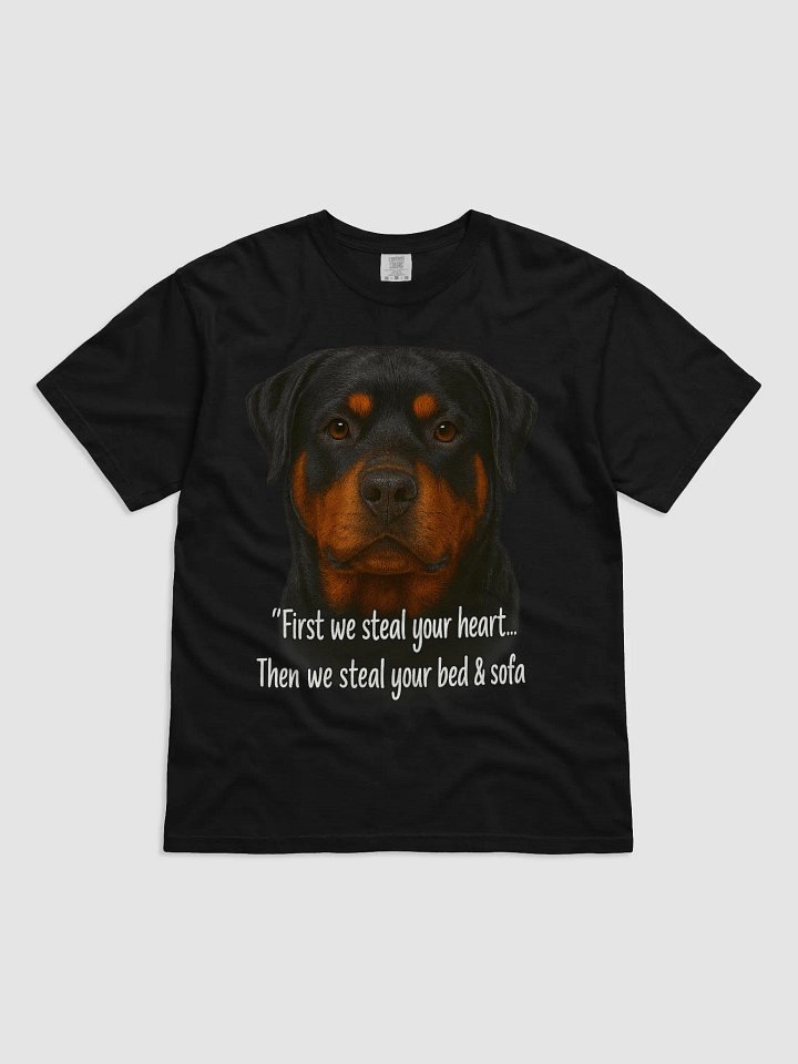 Rottweiler - First we steal your heart.. then we steal your bed & sofa product image (2)