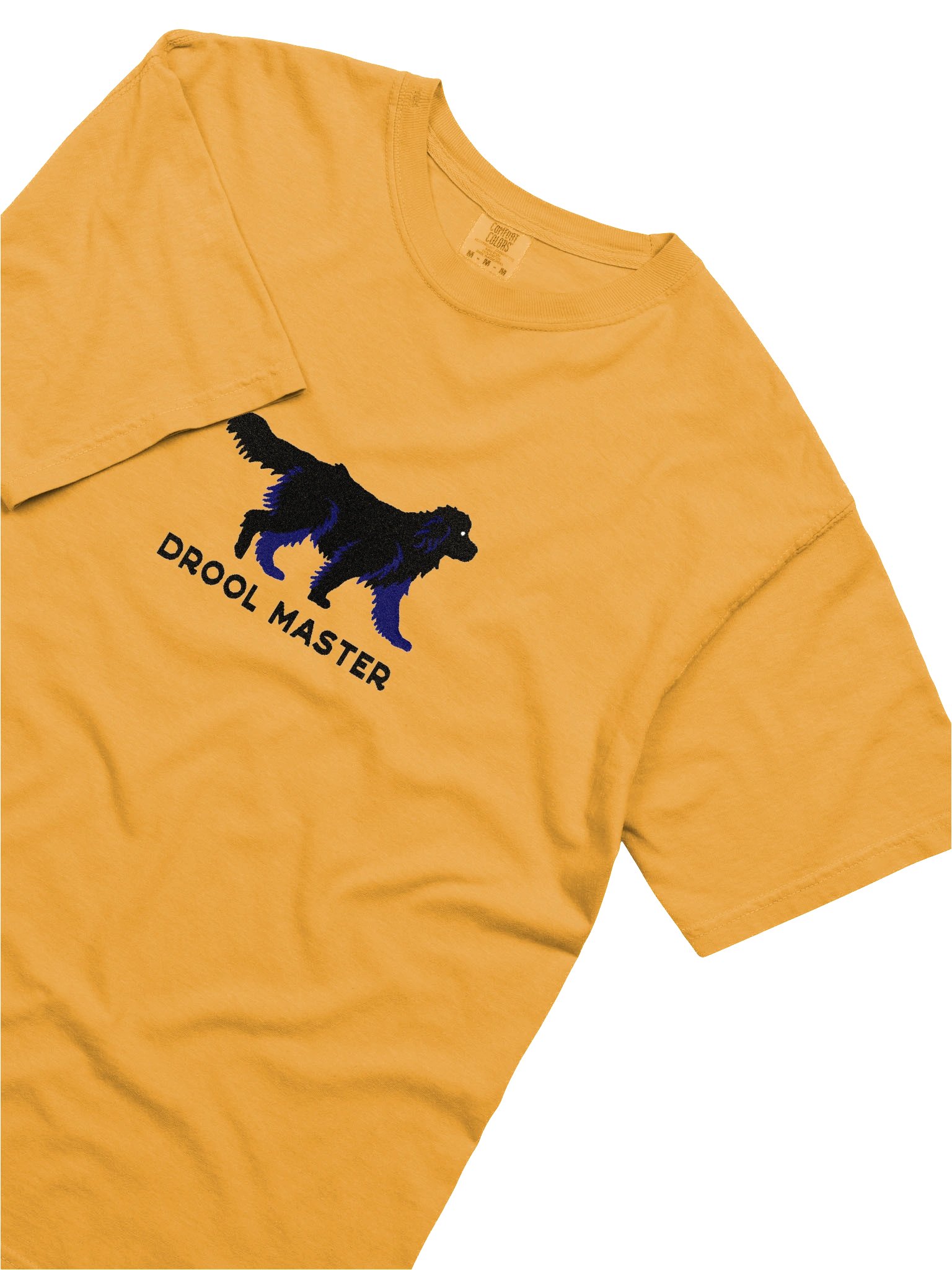 Drool Master T-Shirt(Embroidered) of a Newfoundland(Black) product image (8)