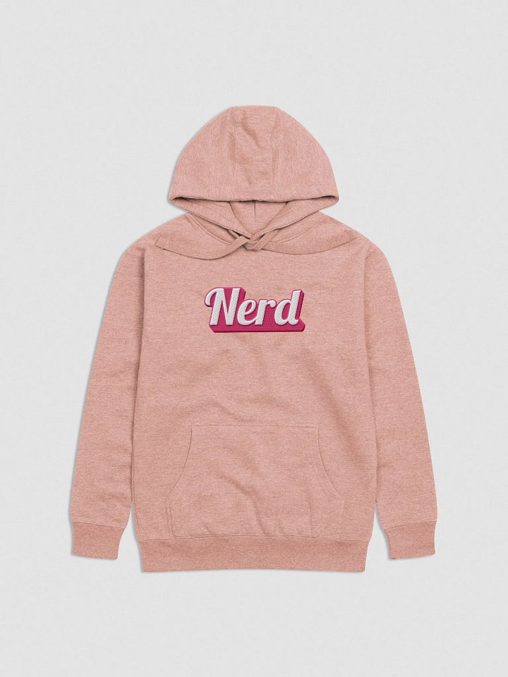I'm Just Nerd Hoodie (Embroidered) product image (2)