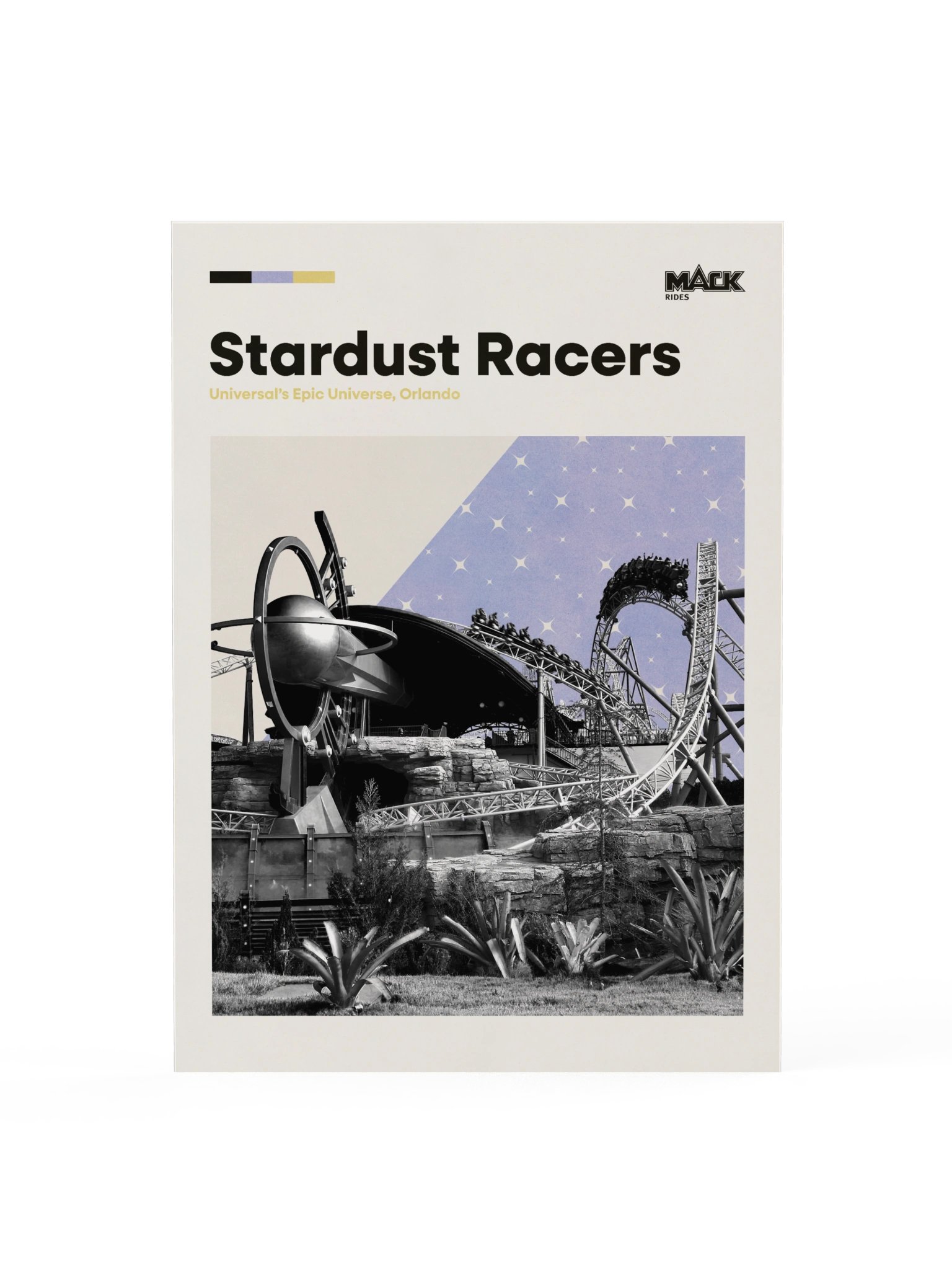 Stardust Racers Mid-Century Modern Poster product image (2)