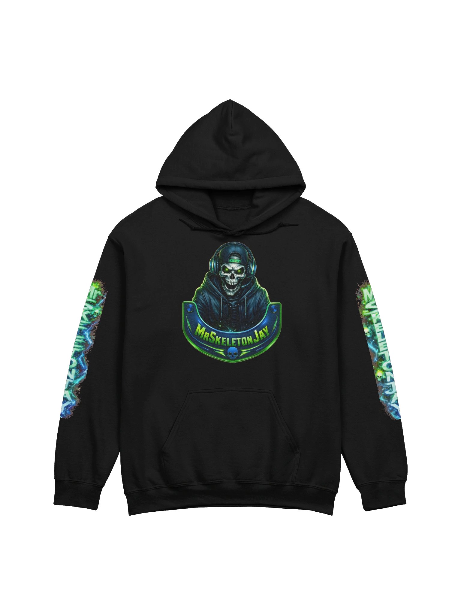 Glowing Skeleton Vibes Hoodie product image (2)