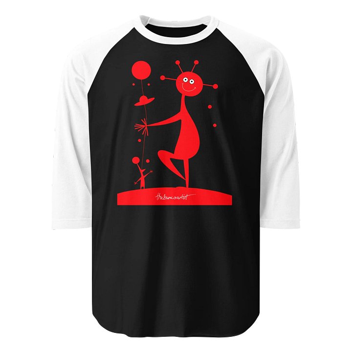 Tultex Fine Jersey Raglan Tee product image (1)
