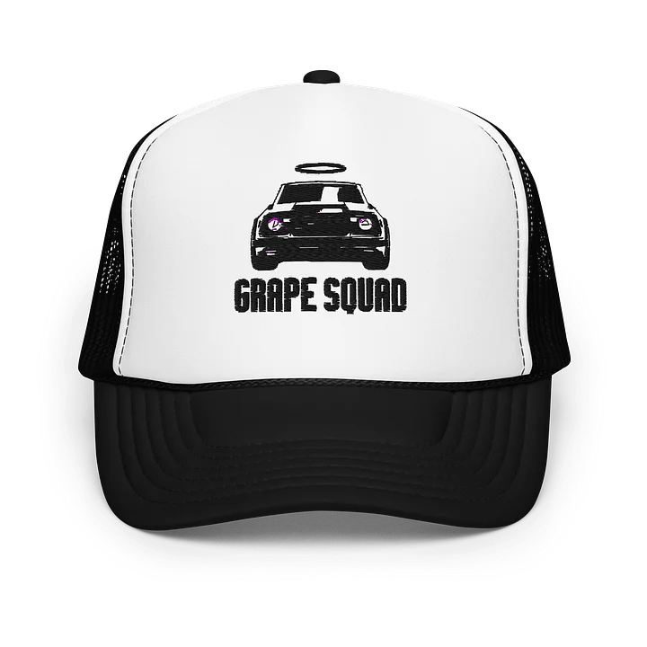 Fennec v2 Embroidered Trucker Hat (Black) product image (1)