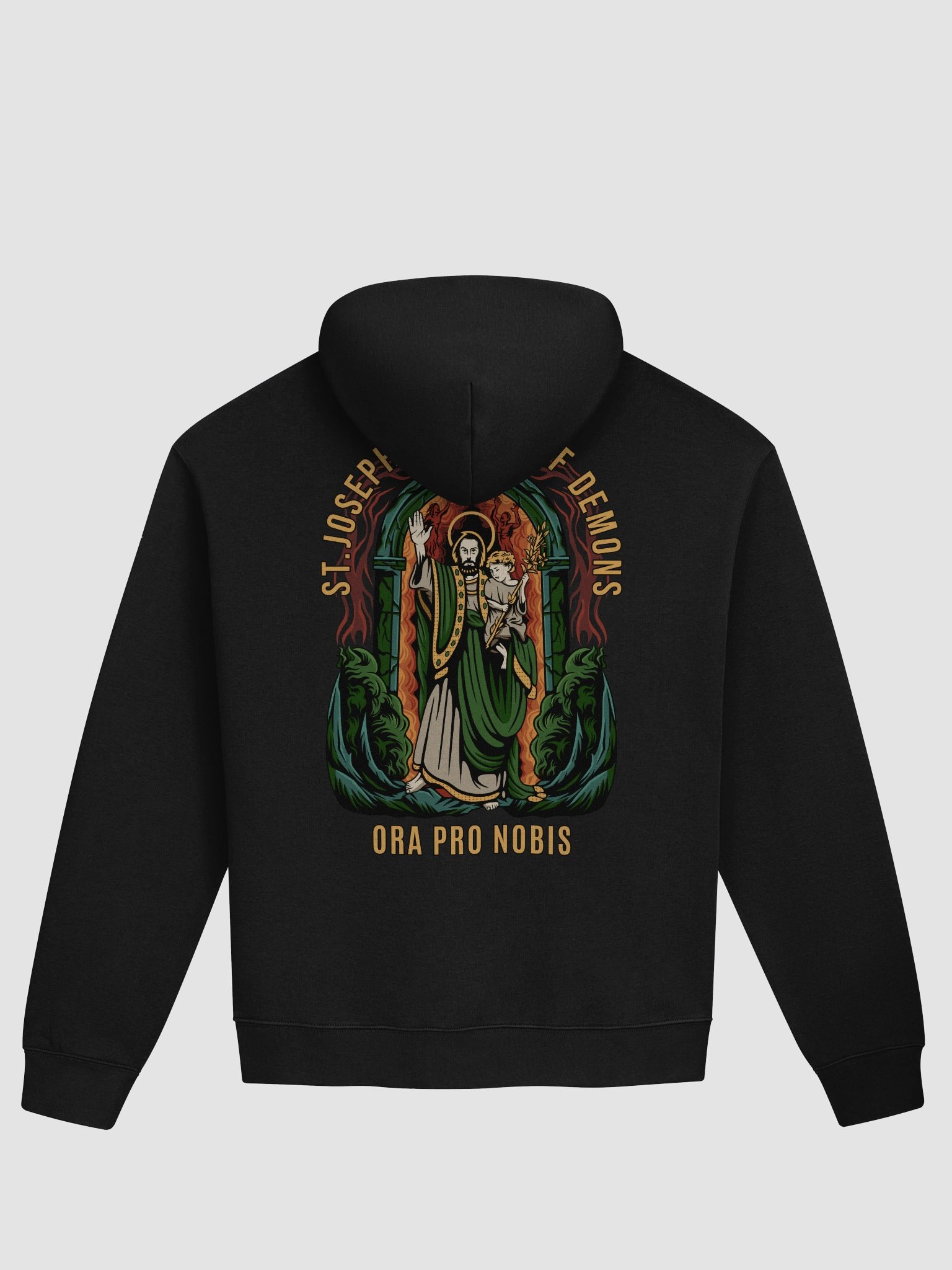 St.Joseph Terror of Demons Oversized Hoodie product image (3)