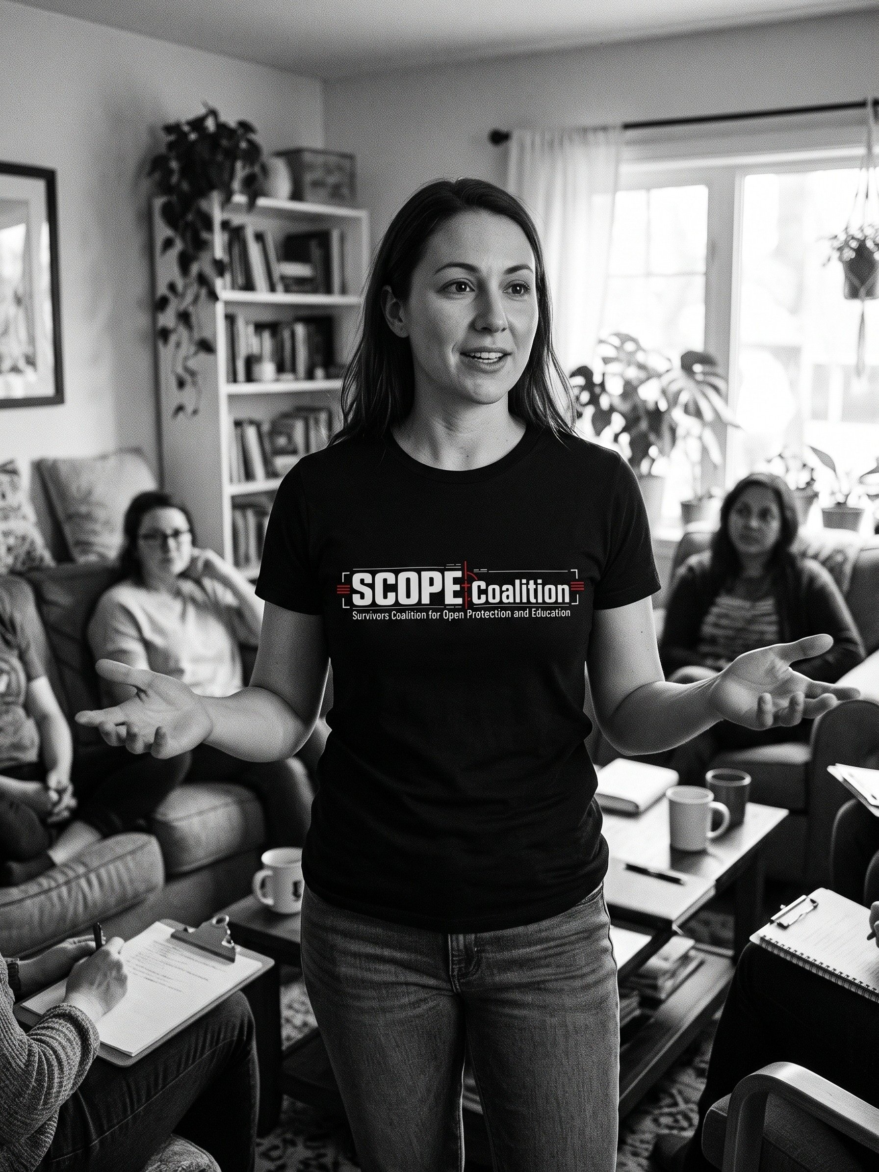 SCOPE Coalition Official Advocate & Field Operations Tee (Black) product image (1)