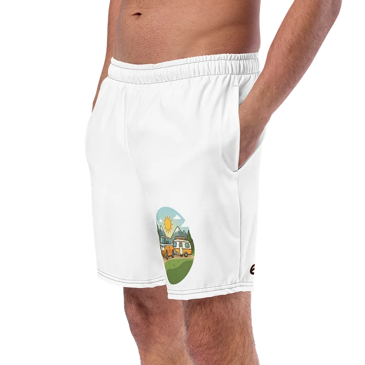 All-Over Print Swim Trunks Elektro Camping product image (2)