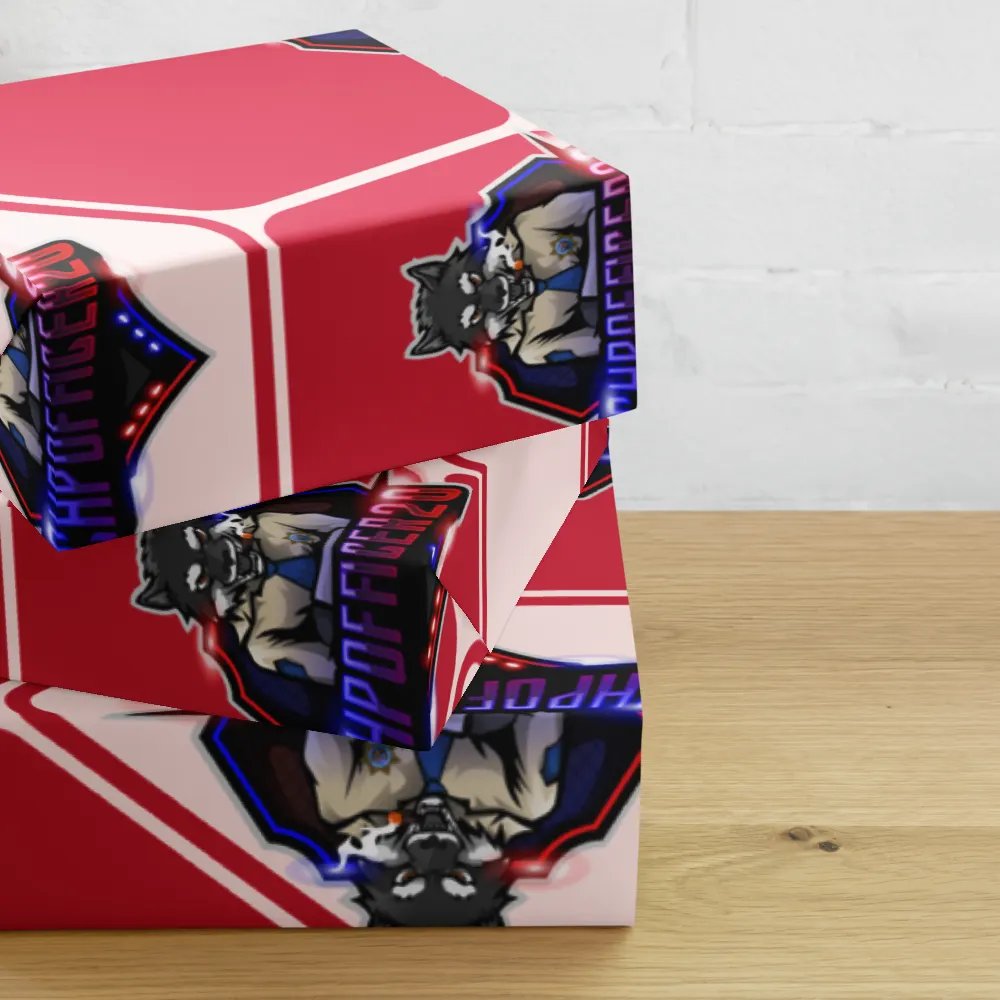 Guardian Wolf Wrapping Paper Set product image (10)