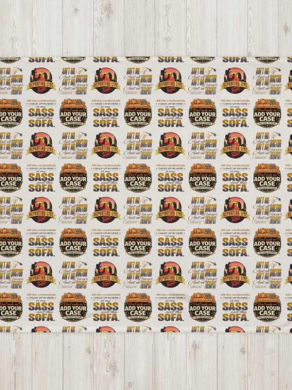 True Crime Throw Blanket Sofa Proclamations Sofa Blanket product image (2)