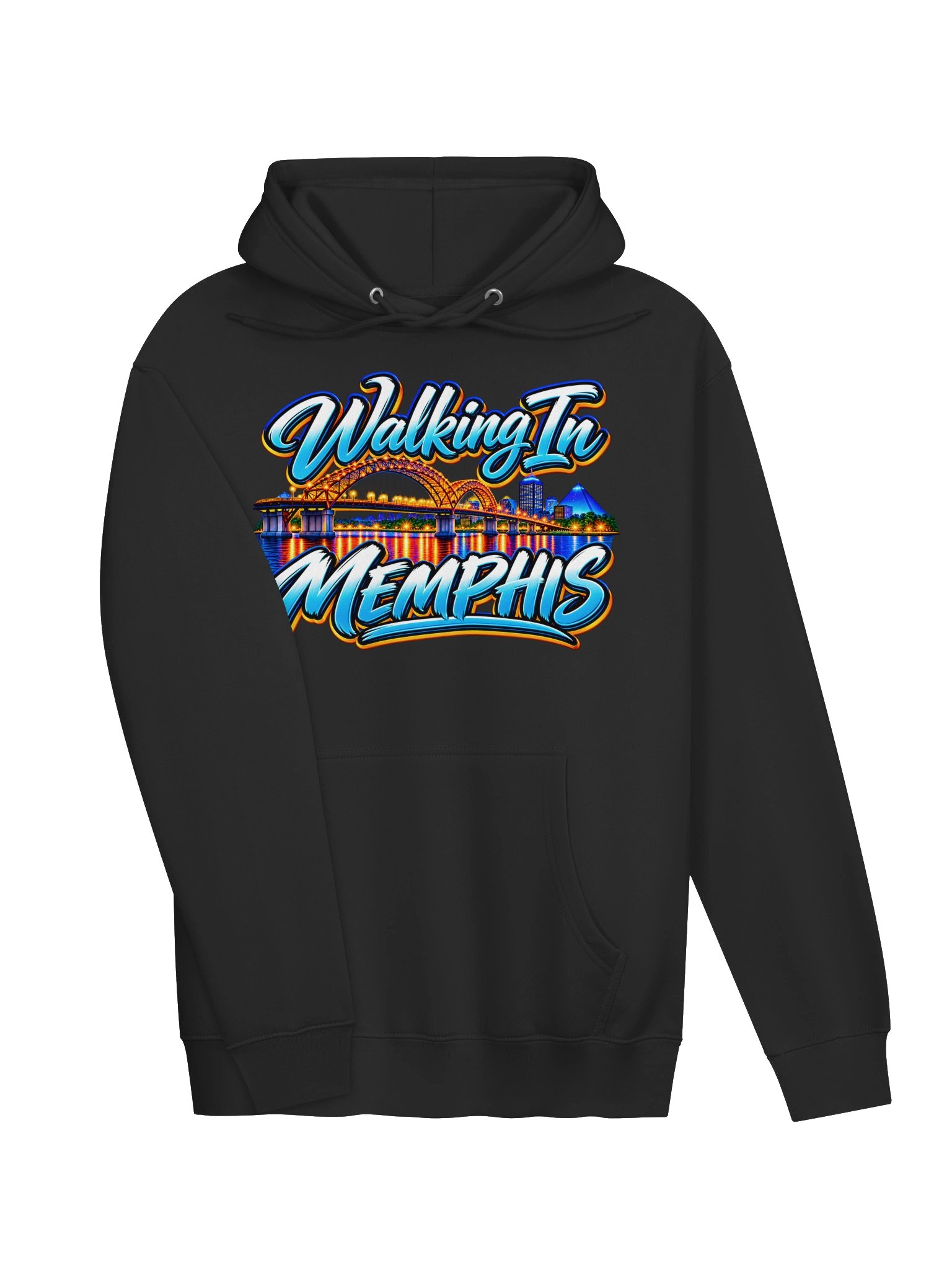 Walking In Memphis Neon City Hoodie product image (7)