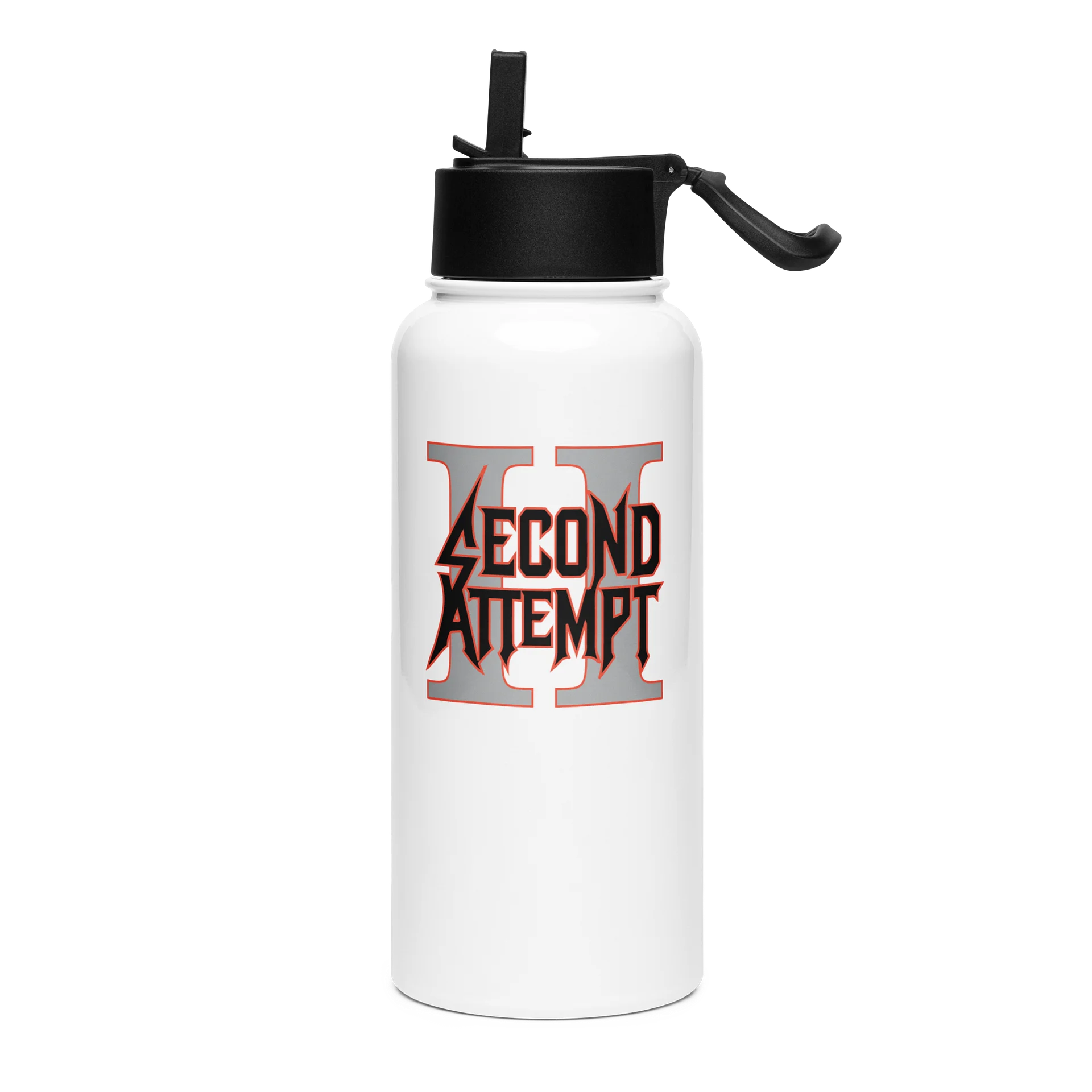 Red Logo Water Bottle product image (1)