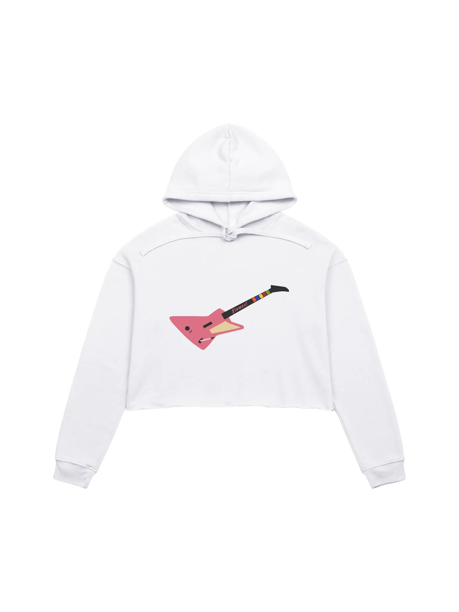 "Flames!" Crop Hoodie product image (1)
