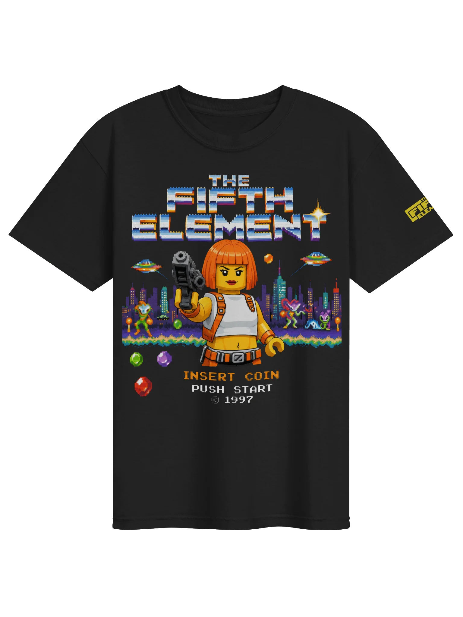 The Fifth Element Retro Lego-Style Tee product image (2)