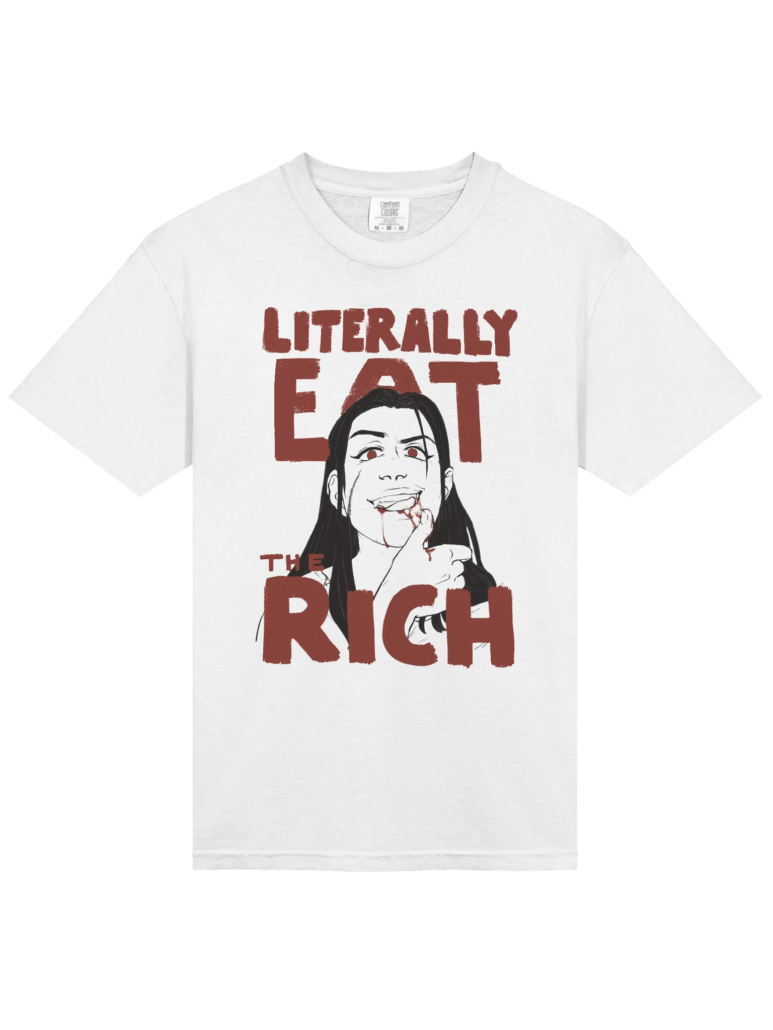 Literally Eat The Rich Tee product image (15)