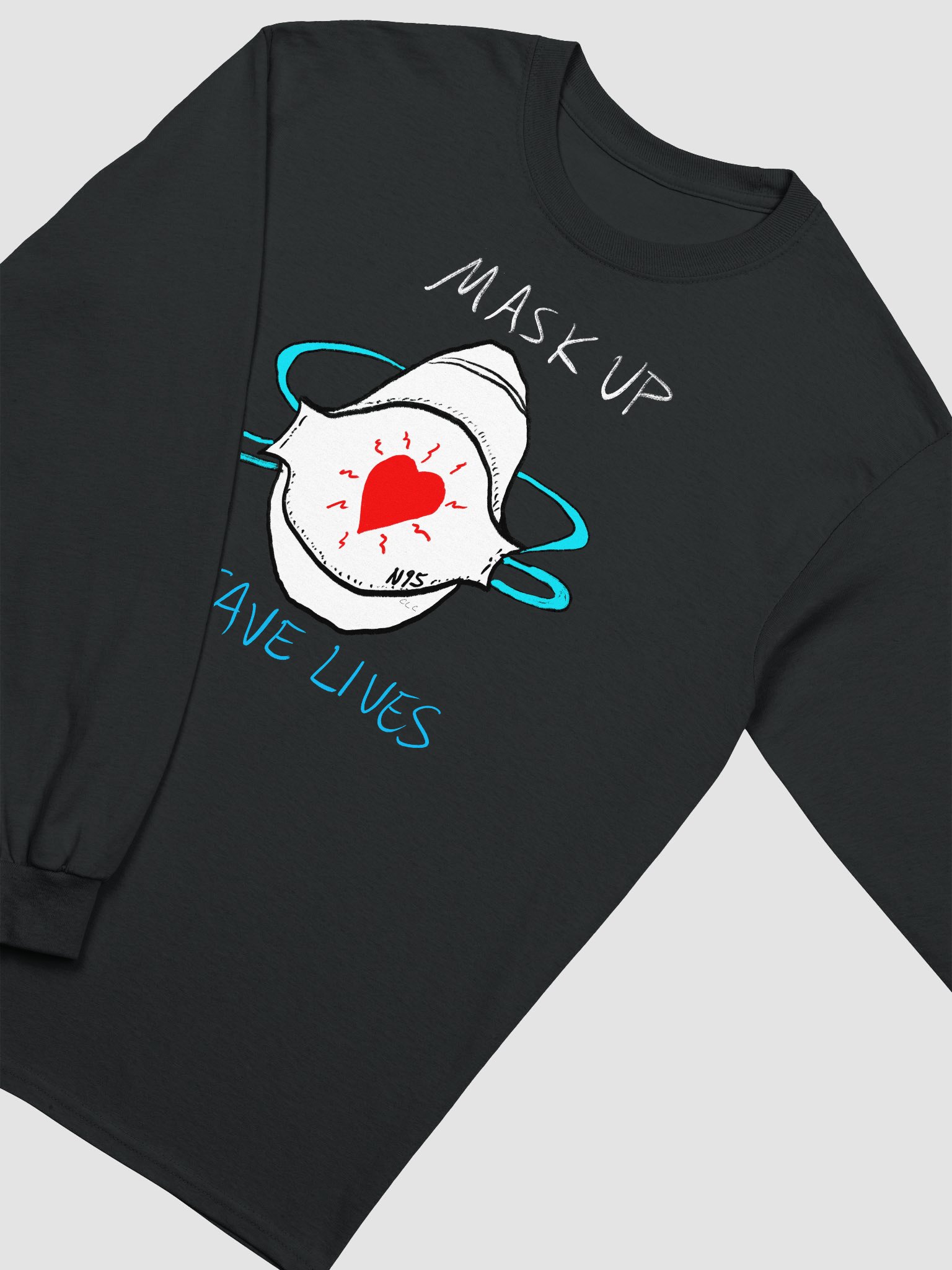 Mask Up, Save Lives long sleeve tee product image (21)