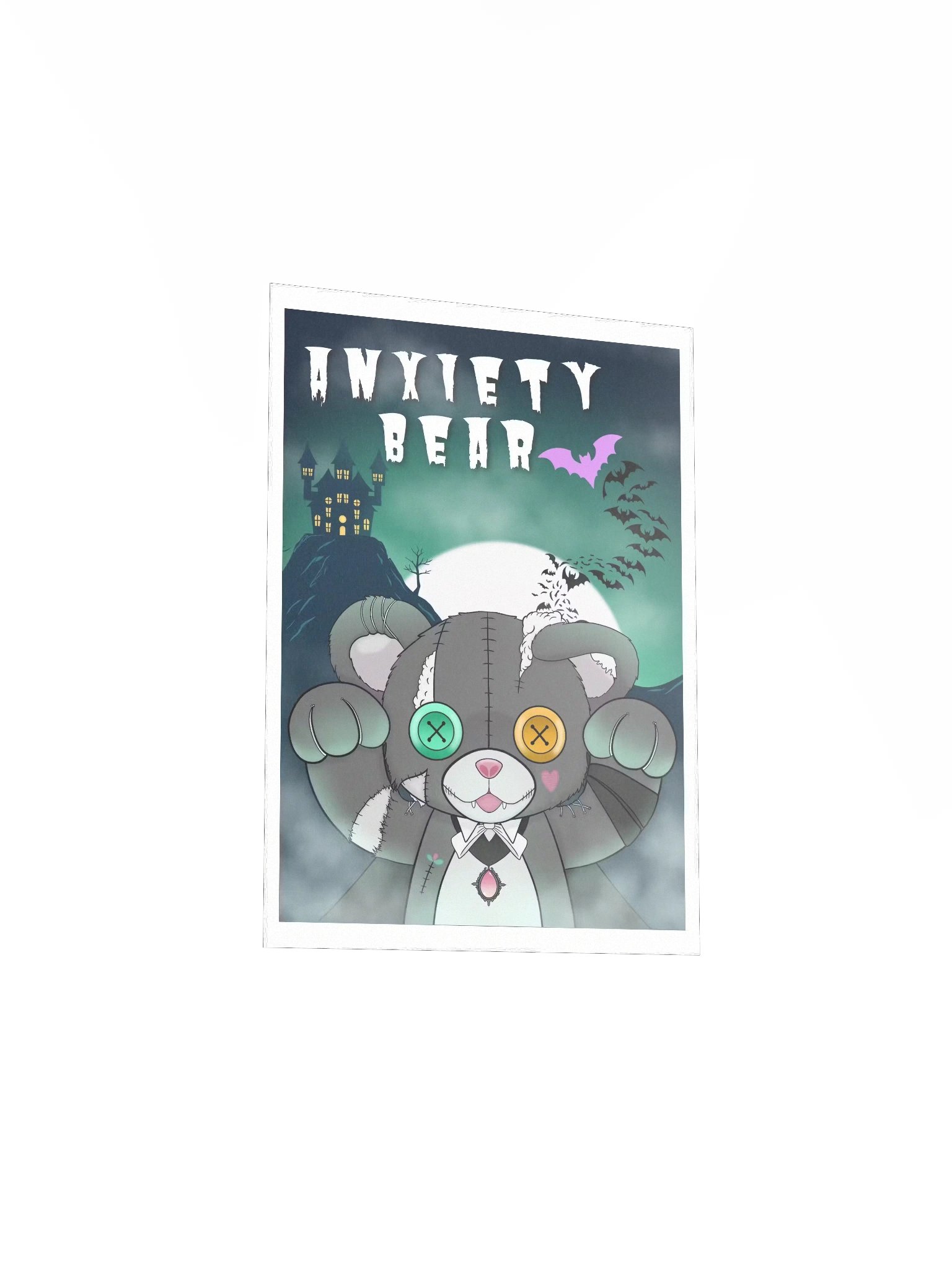 Anxiety Vampbear Poster product image (18)