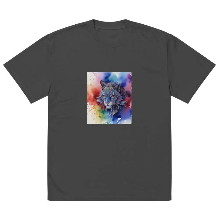 Ornate Lion Oversized Tee product image (5)