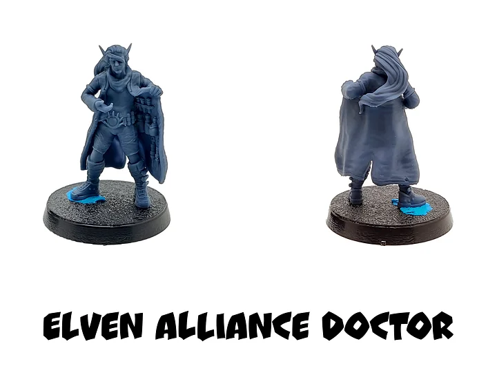 Elven Alliance Mega Fantasy Football Team - UGNI Miniatures product image (2)