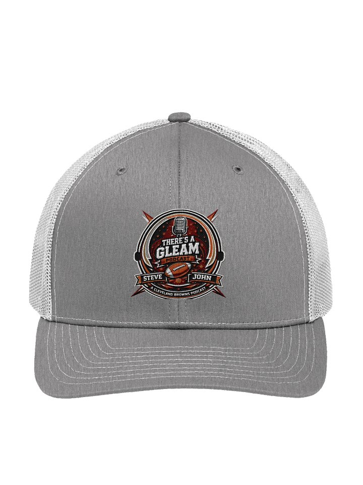 Grey and White Trucker Hat product image (1)
