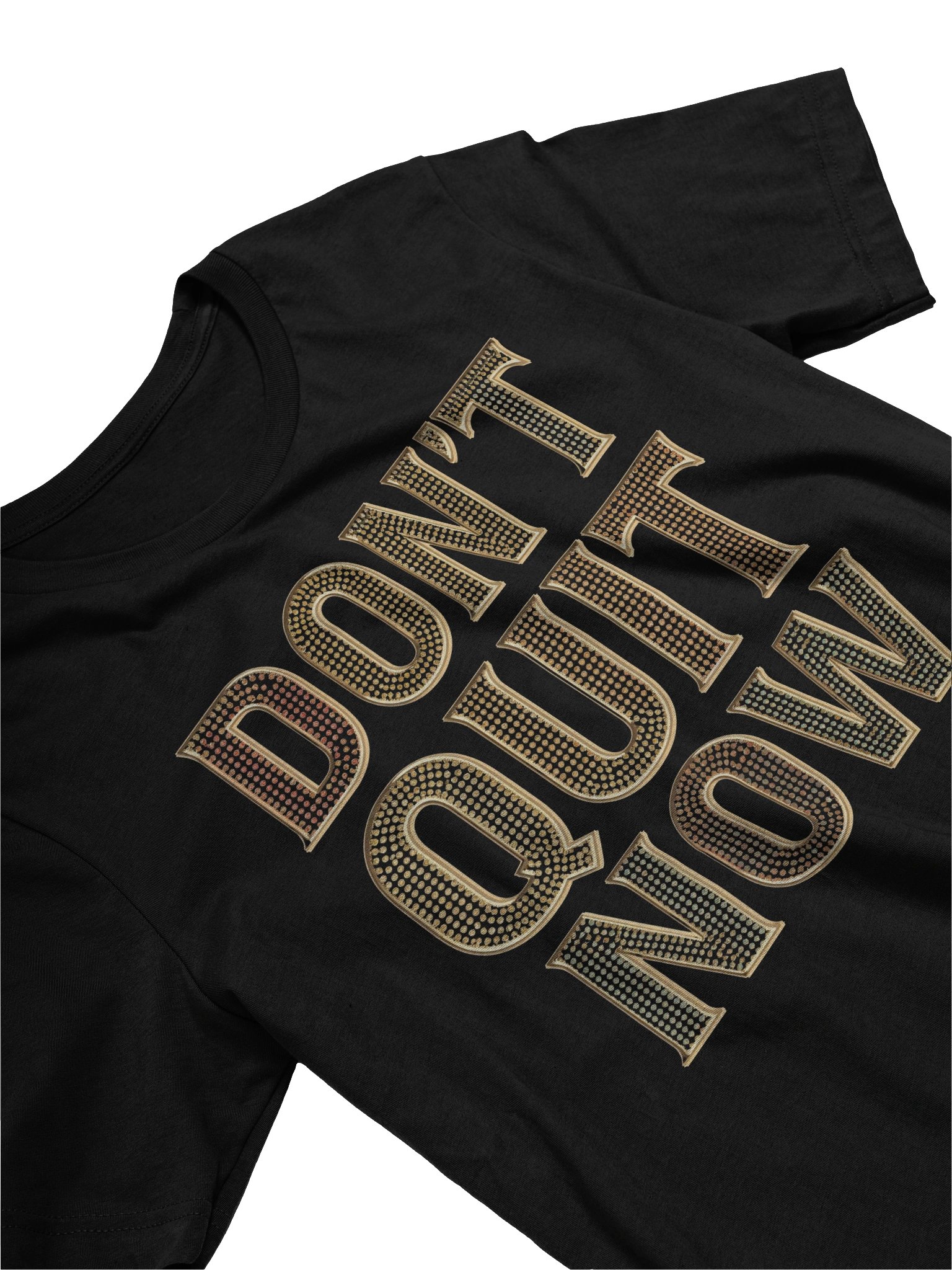 Sparkling Sequin Don't Quit Now - Stay on Track T-Shirt product image (3)