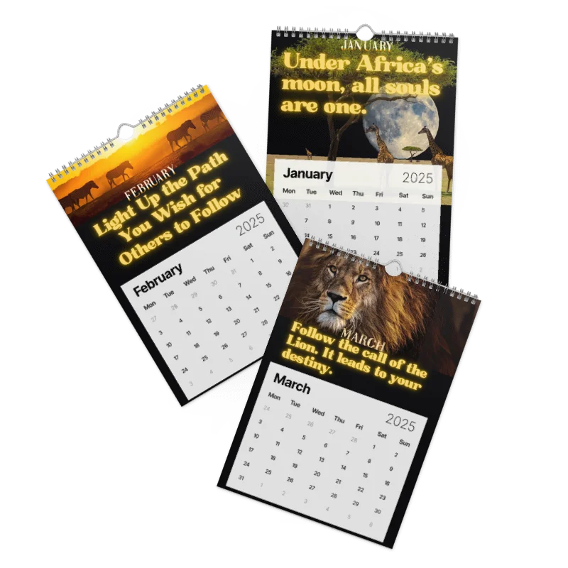 Amani imara African Positive Vibes Calendar product image (2)