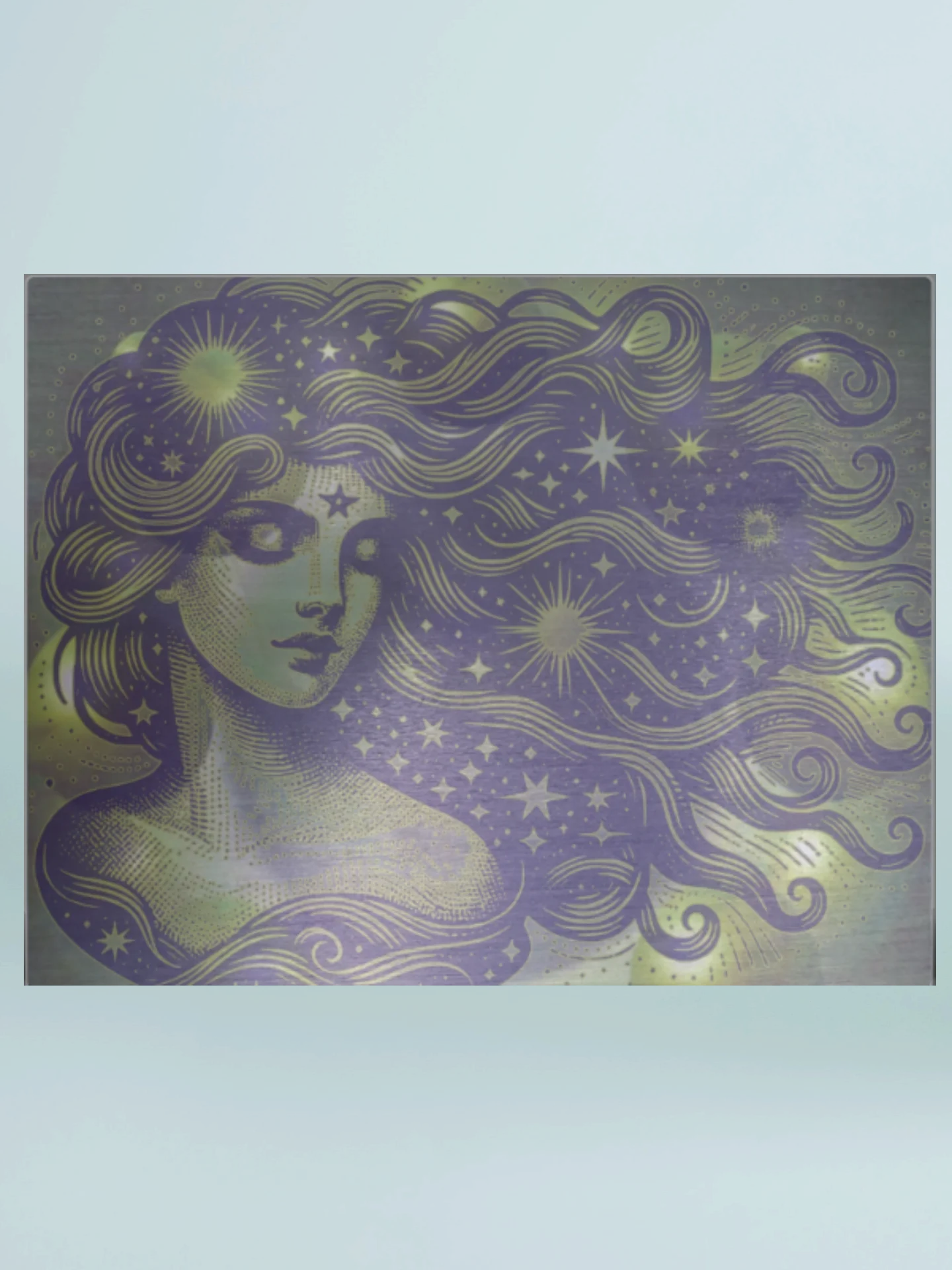 Venus Orbiting Metal Print product image (1)